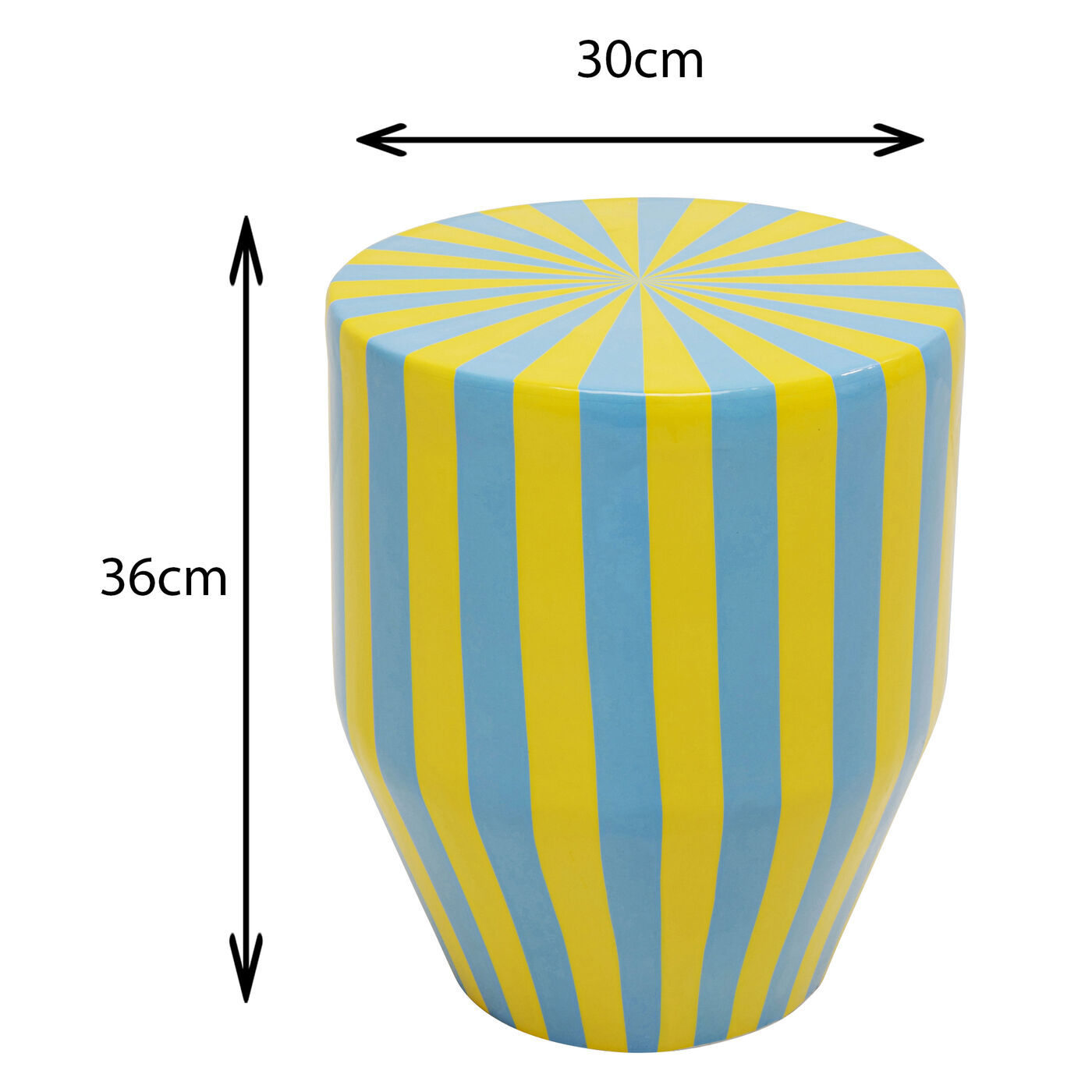 Стол приставной Candy Blue Ø30cm
