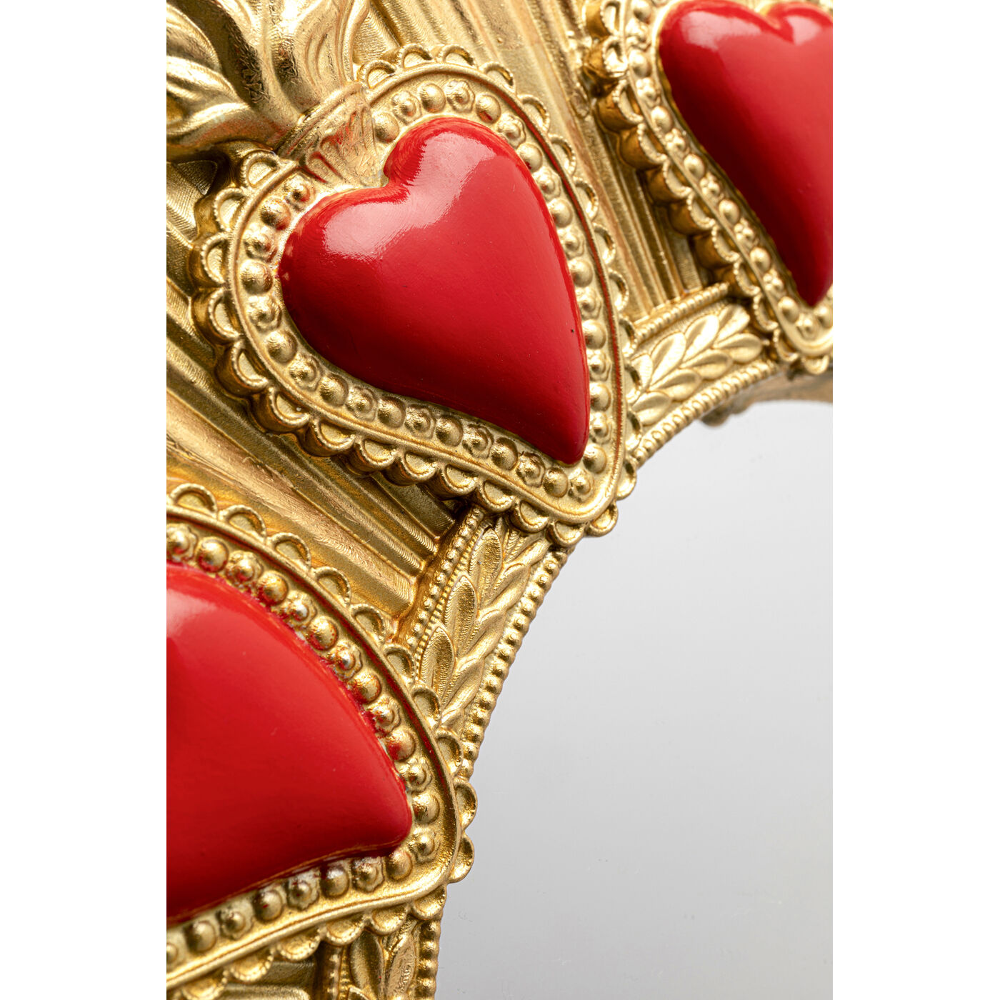 Зеркало настенное Flaming Heart Ø39cm