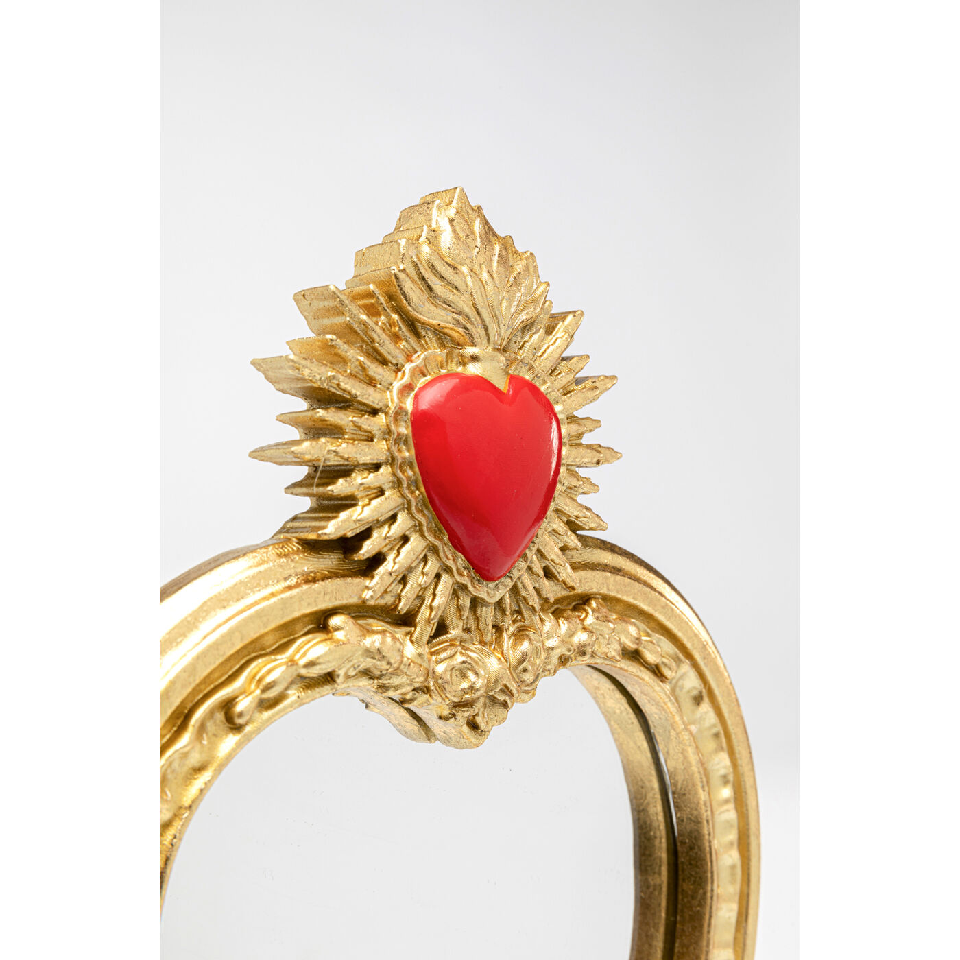 Зеркало настольное Flaming Heart 31cm