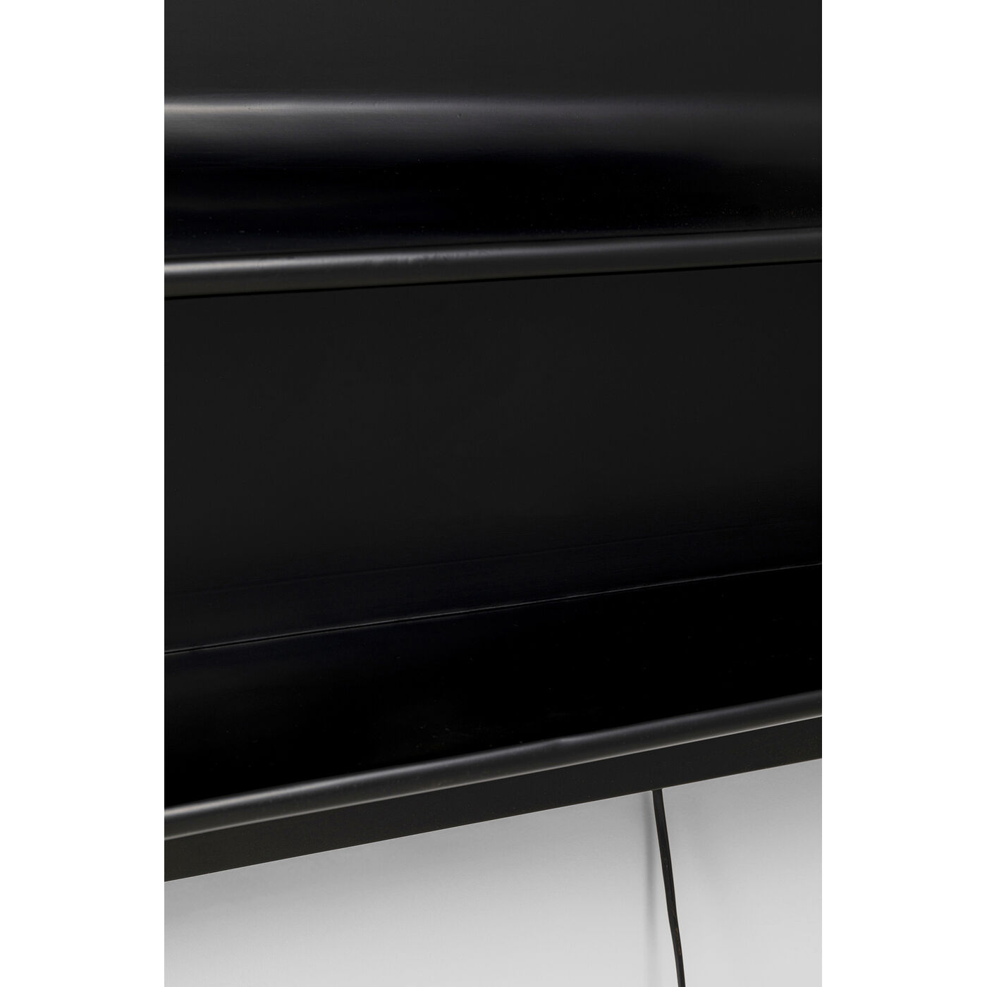 Зеркало настенное  KARE x Karim Rashid Aero LED Black 80x141 см