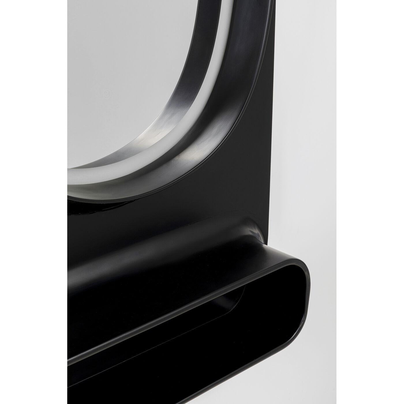 Зеркало настенное  KARE x Karim Rashid Aero LED Black 80x141 см