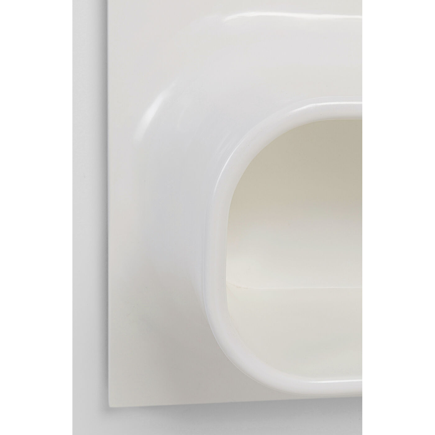 Зеркало настенное  KARE x Karim Rashid Aero LED White 80x141 см