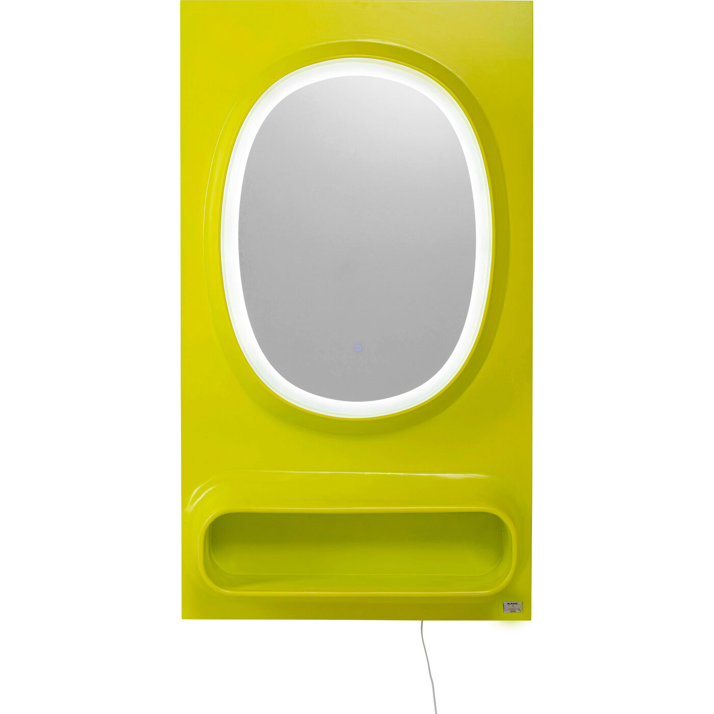 Зеркало настенное  KARE x Karim Rashid Aero LED Green 80x141 см