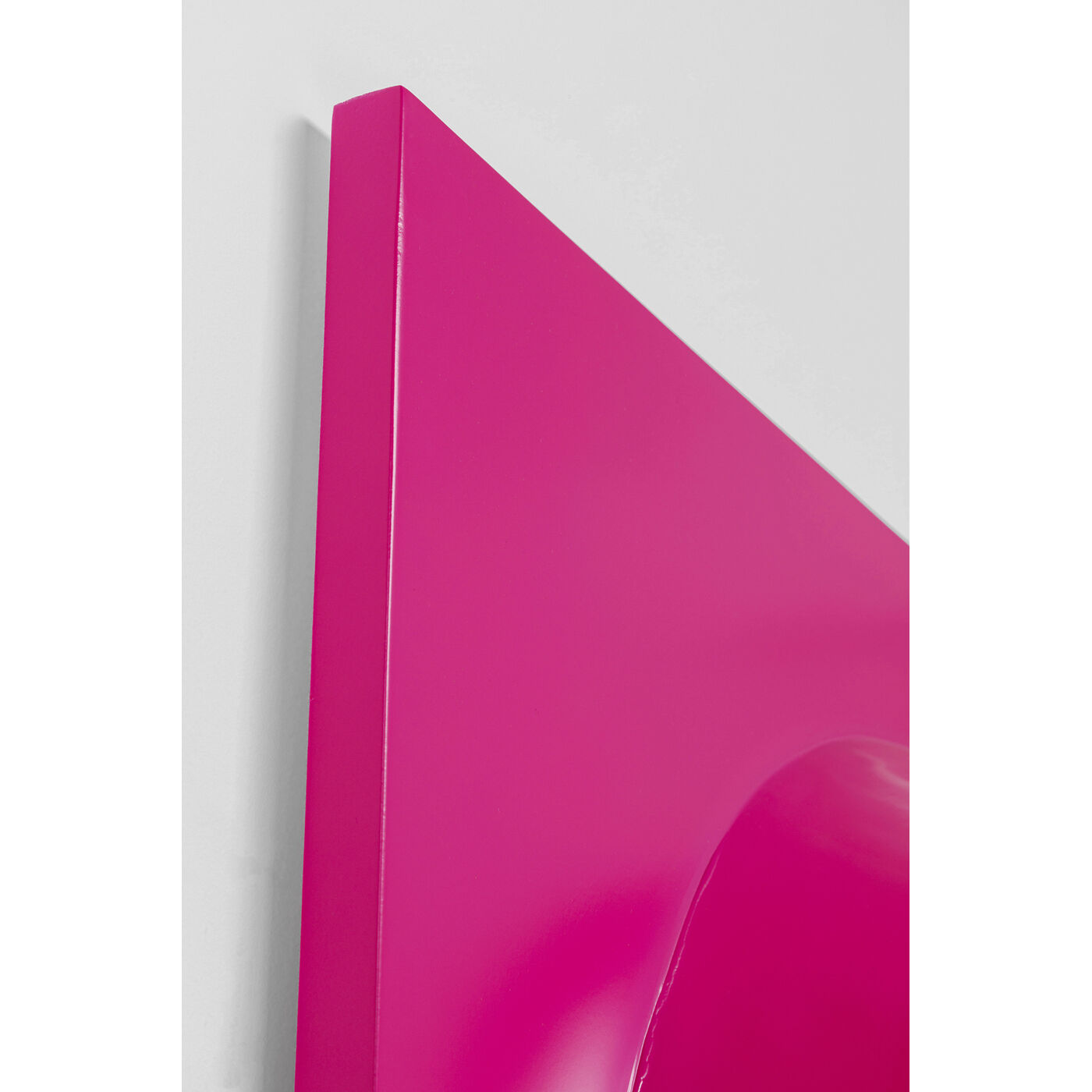 Зеркало настенное  KARE x Karim Rashid Aero LED Pink 80x141 см