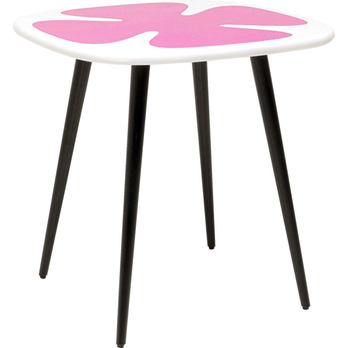 Стол приставной KARE x Karim Rashid Petal Pink 60x60 см
