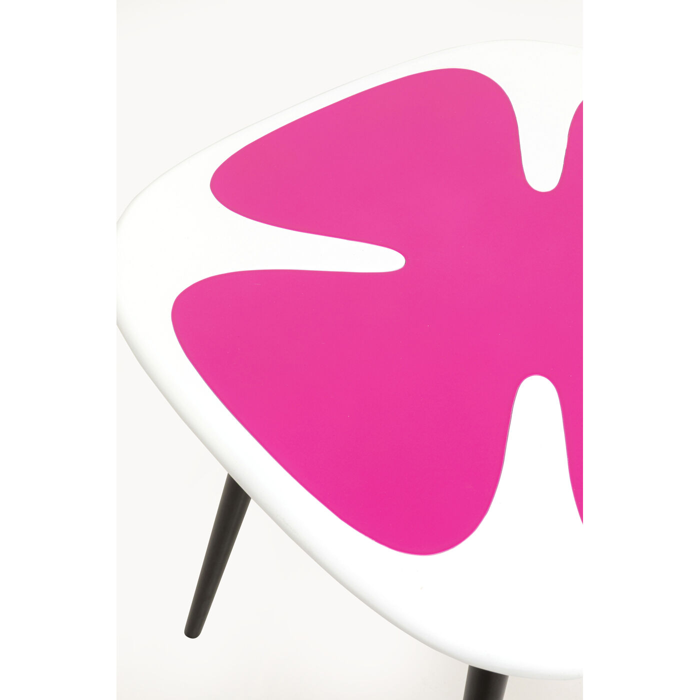Стол приставной KARE x Karim Rashid Petal Pink 60x60 см