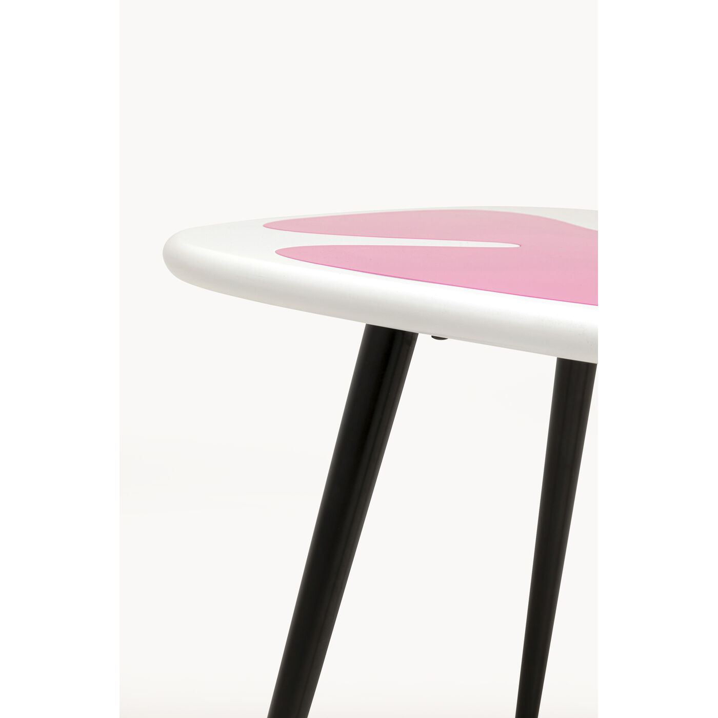Стол приставной KARE x Karim Rashid Petal Pink 60x60 см