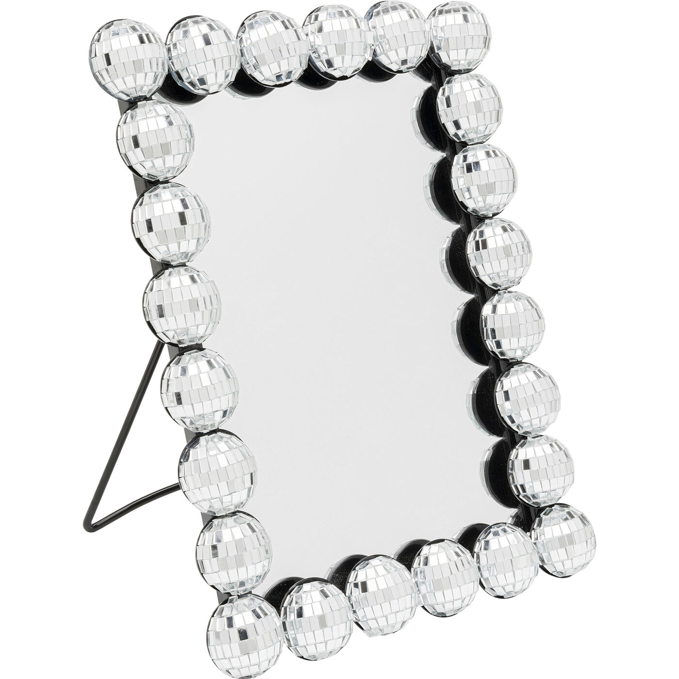 Зеркало настольное Disco Balls Square 19x26cm