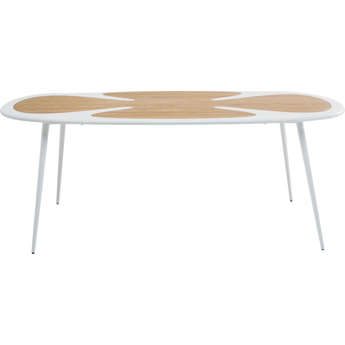 Стол KARE x Karim Rashid Petal Nature White 200x100 см