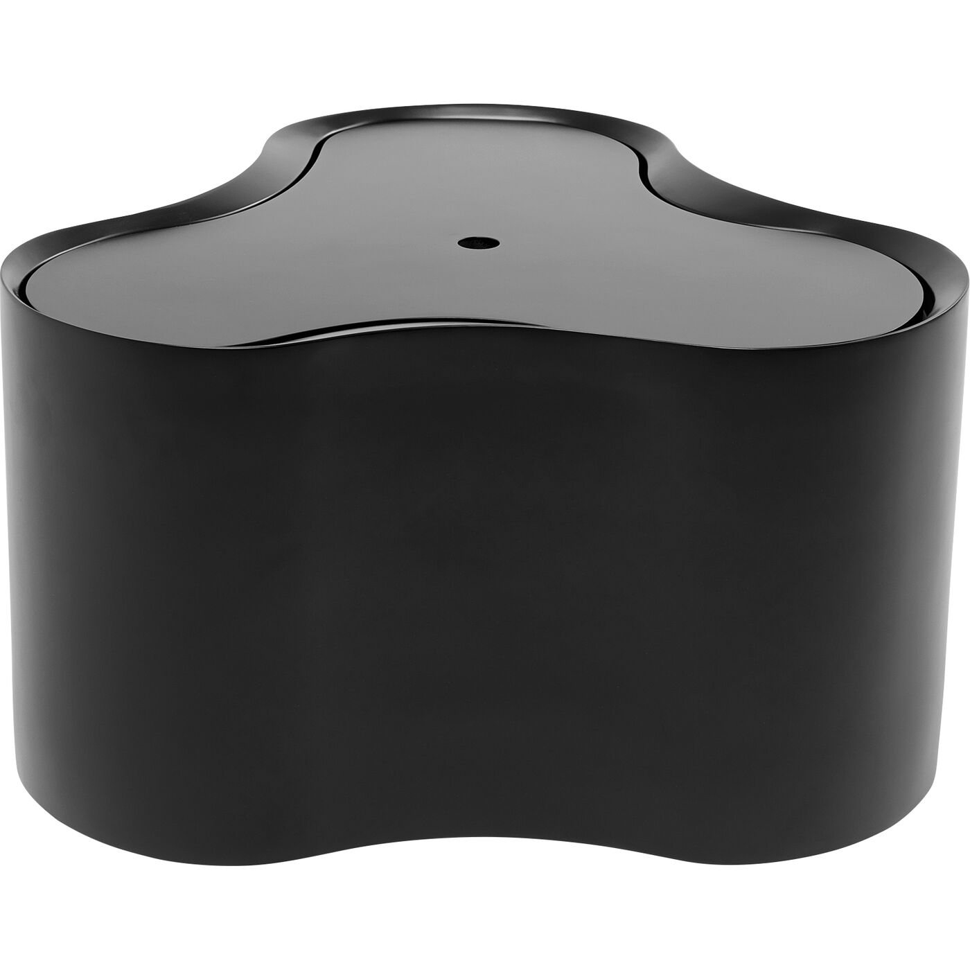 Стол приставной KARE x Karim Rashid Lotus Black 35 см