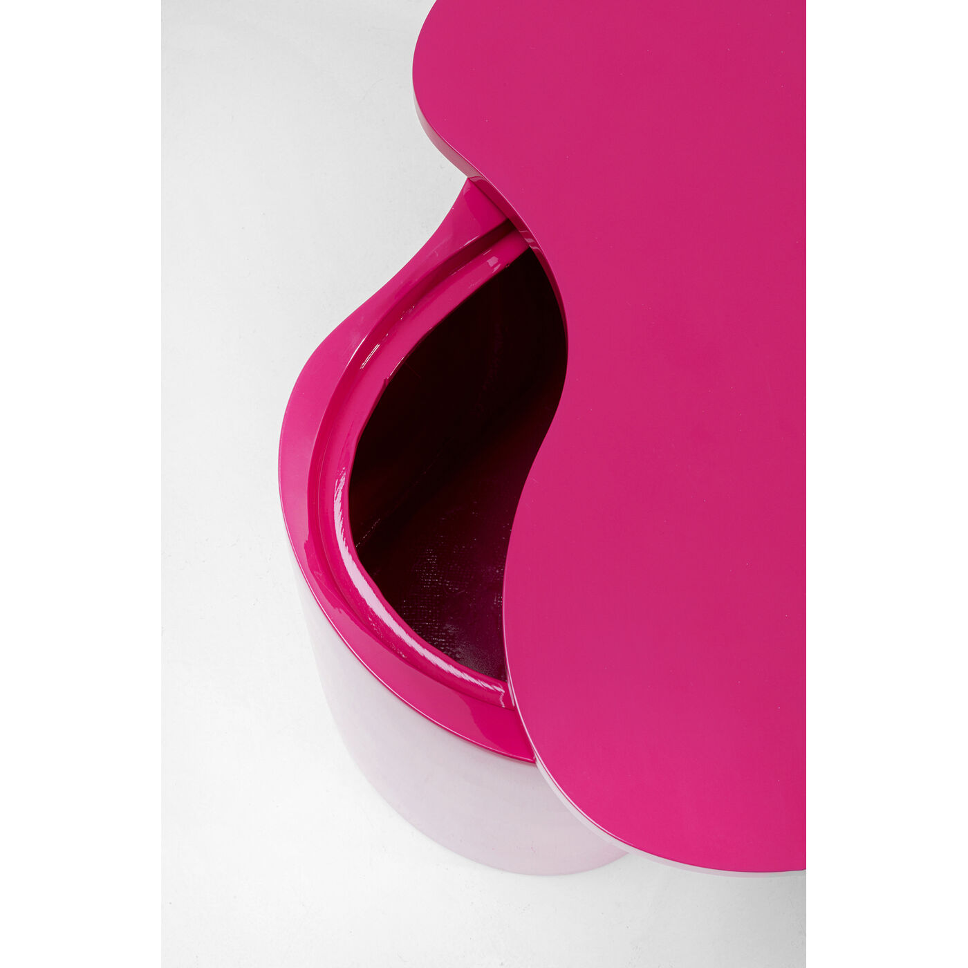Стол приставной KARE x Karim Rashid Lotus Pink 35 см