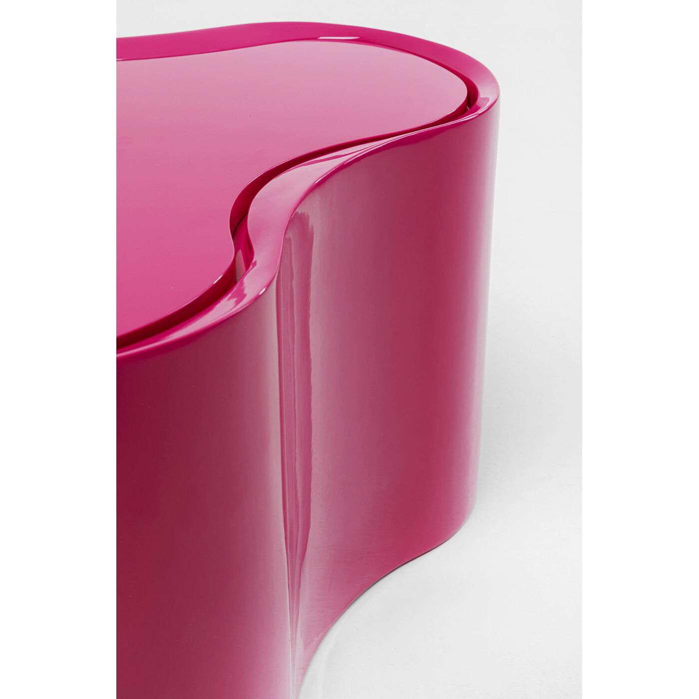 Стол приставной KARE x Karim Rashid Lotus Pink 35 см