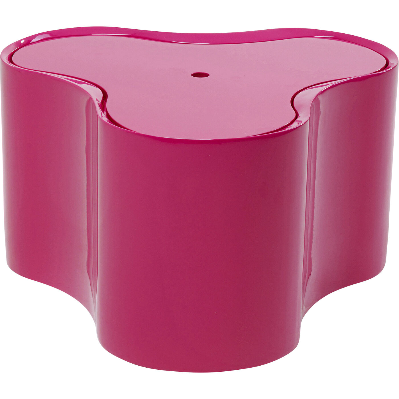 Стол приставной KARE x Karim Rashid Lotus Pink 30 см