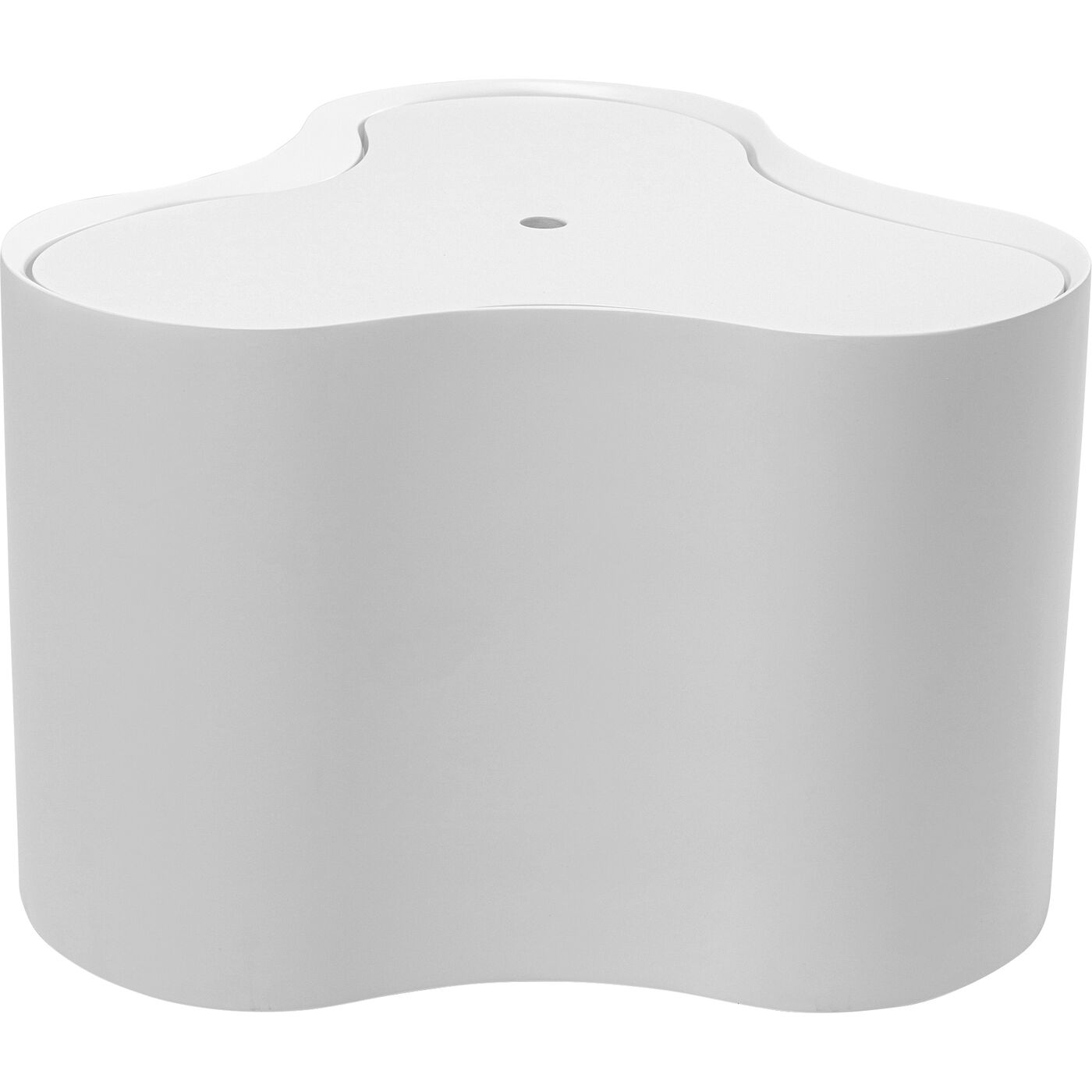 Стол приставной KARE x Karim Rashid Lotus White 30 см