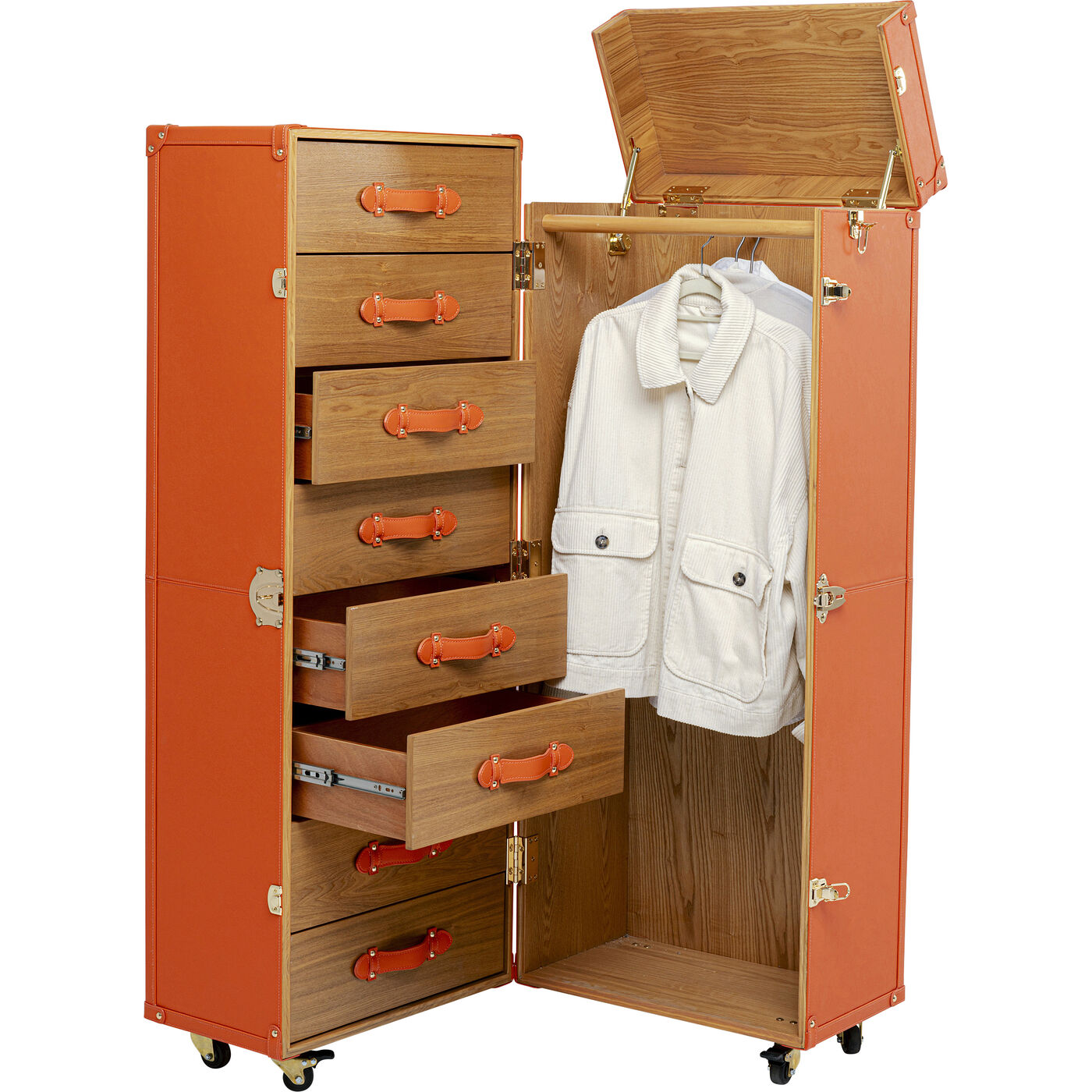 Гардероб Trunk Monaco Orange