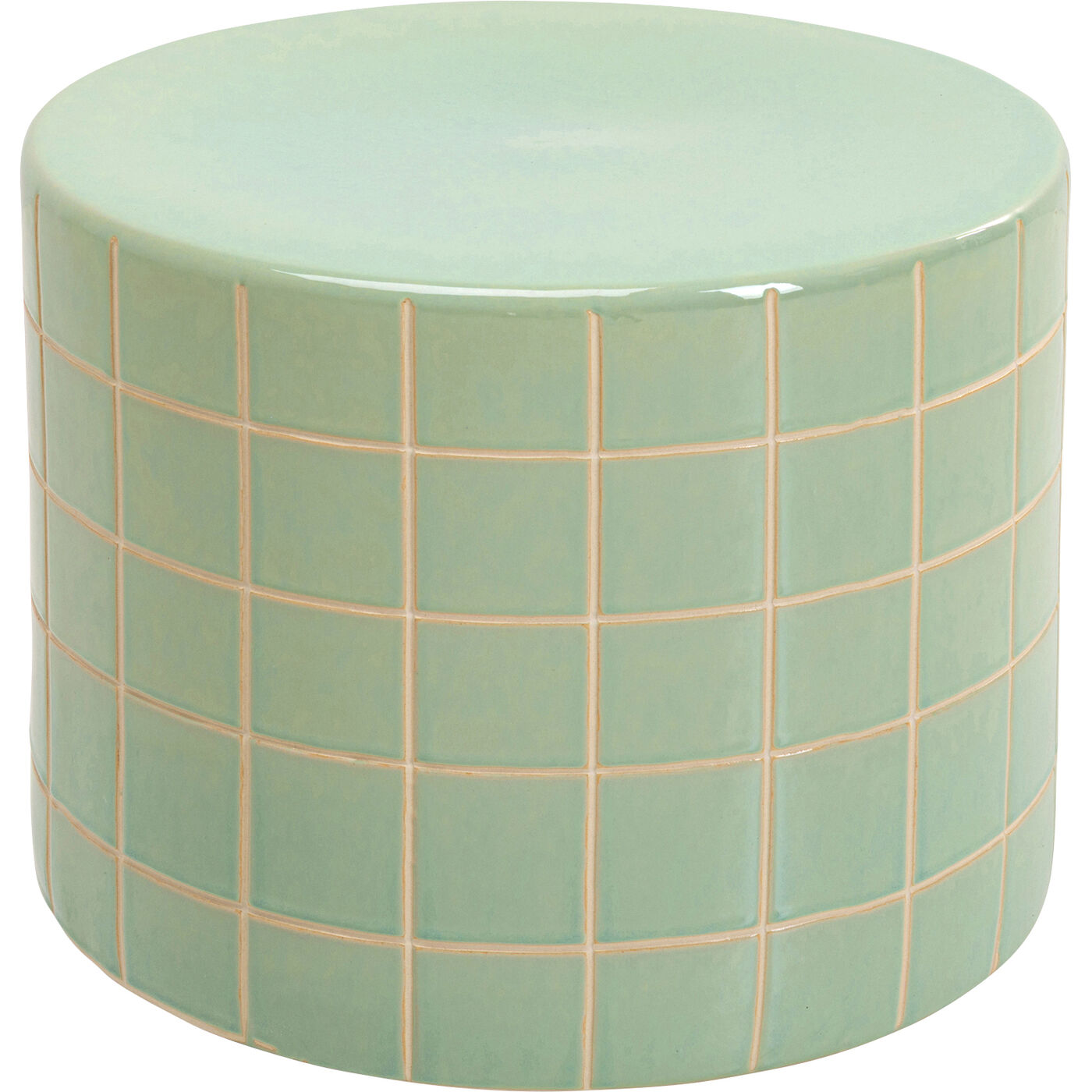 Стол приставной Bliss Tile Grün Ø42cm