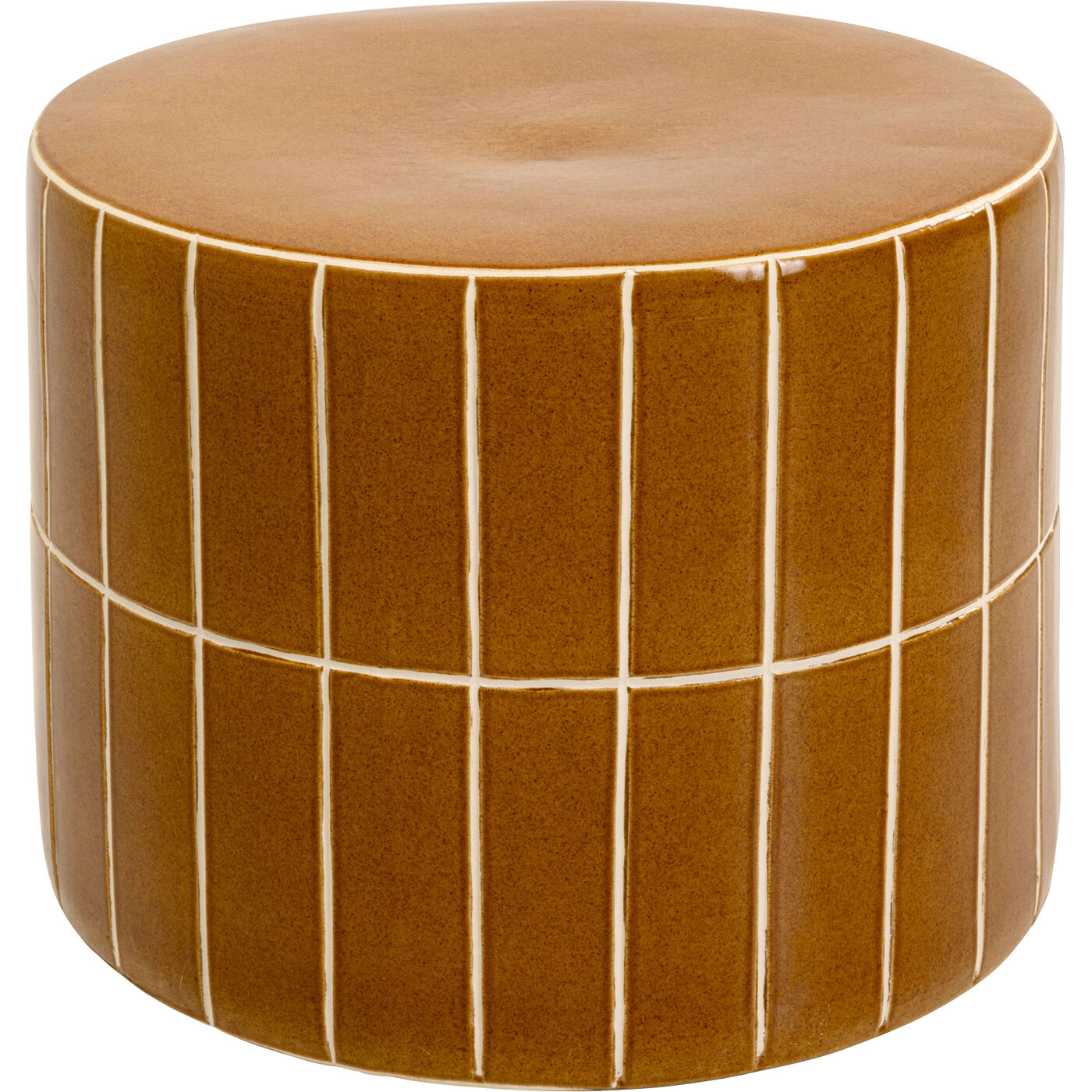 Стол приставной Bliss Tile Orange Ø42cm