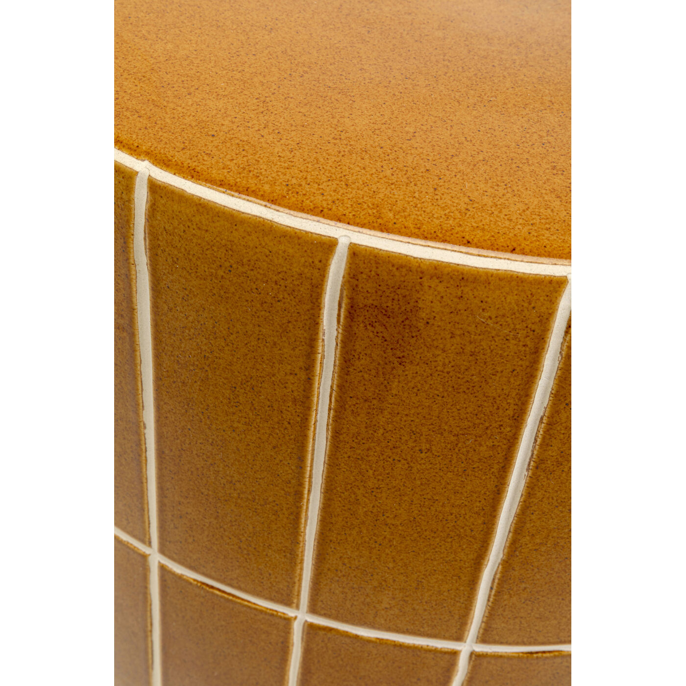 Стол приставной Bliss Tile Orange Ø42cm