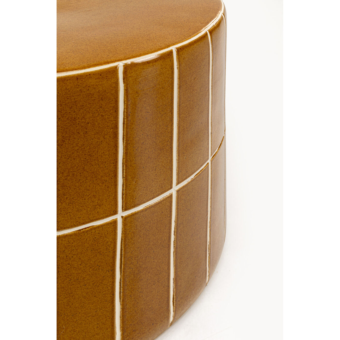 Стол приставной Bliss Tile Orange Ø42cm
