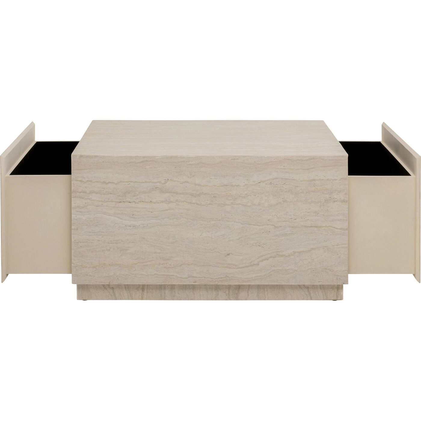 Стол кофейный Travertino Trunk 80x60cm