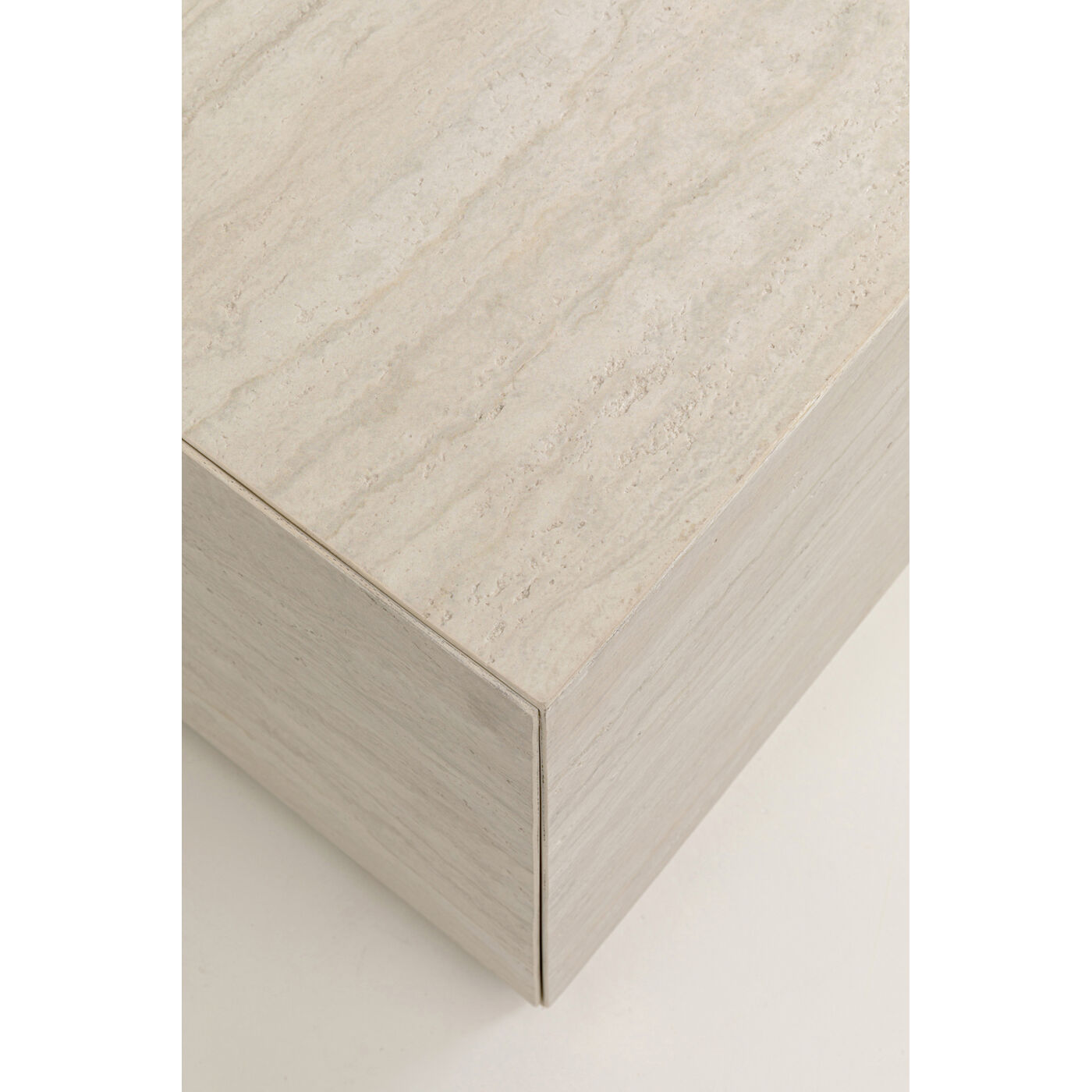 Стол кофейный Travertino Trunk 80x60cm