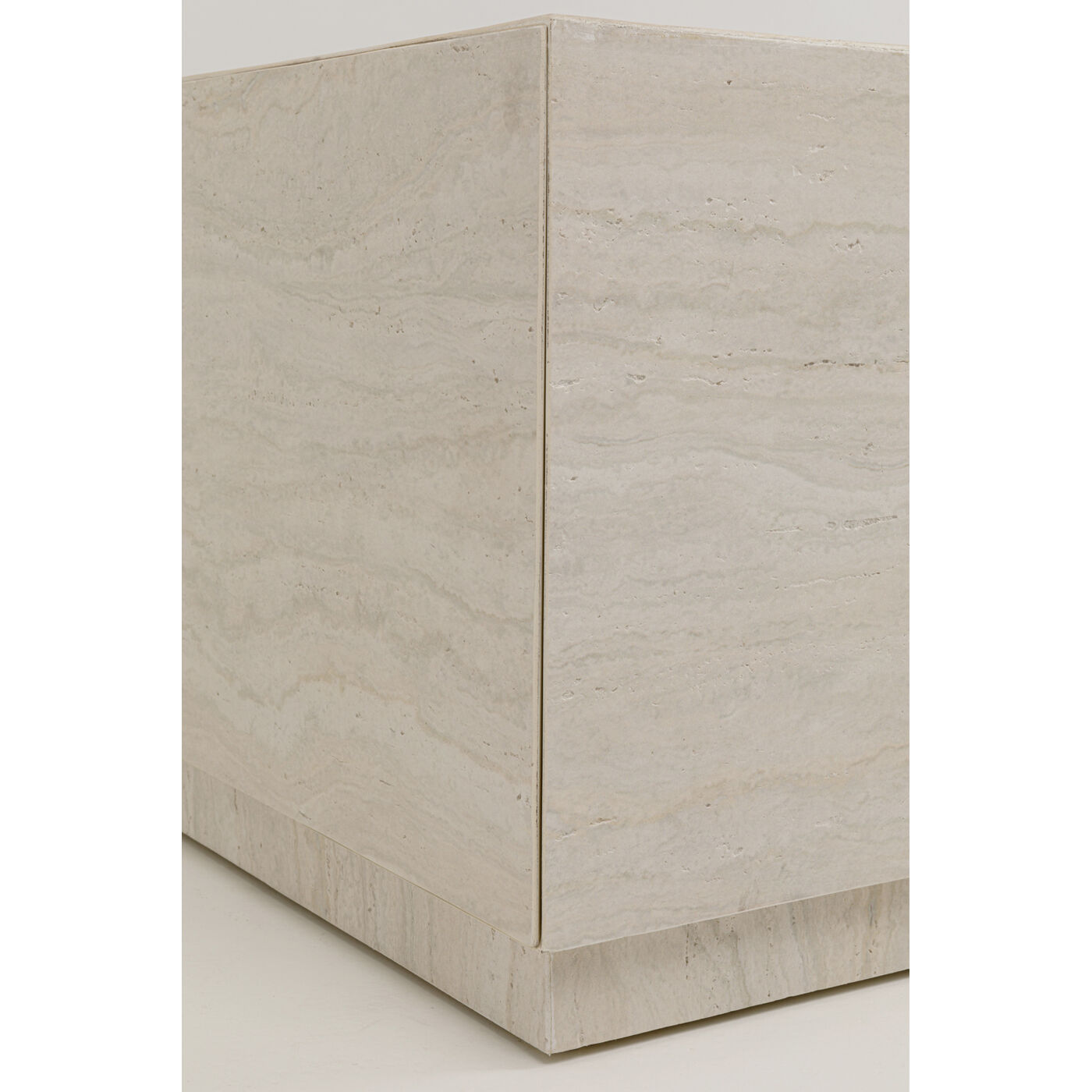 Стол кофейный Travertino Trunk 80x60cm