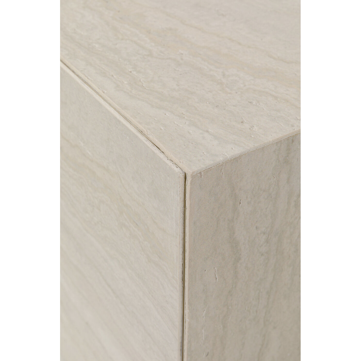 Стол приставной Travertino Drawer 45x45cm