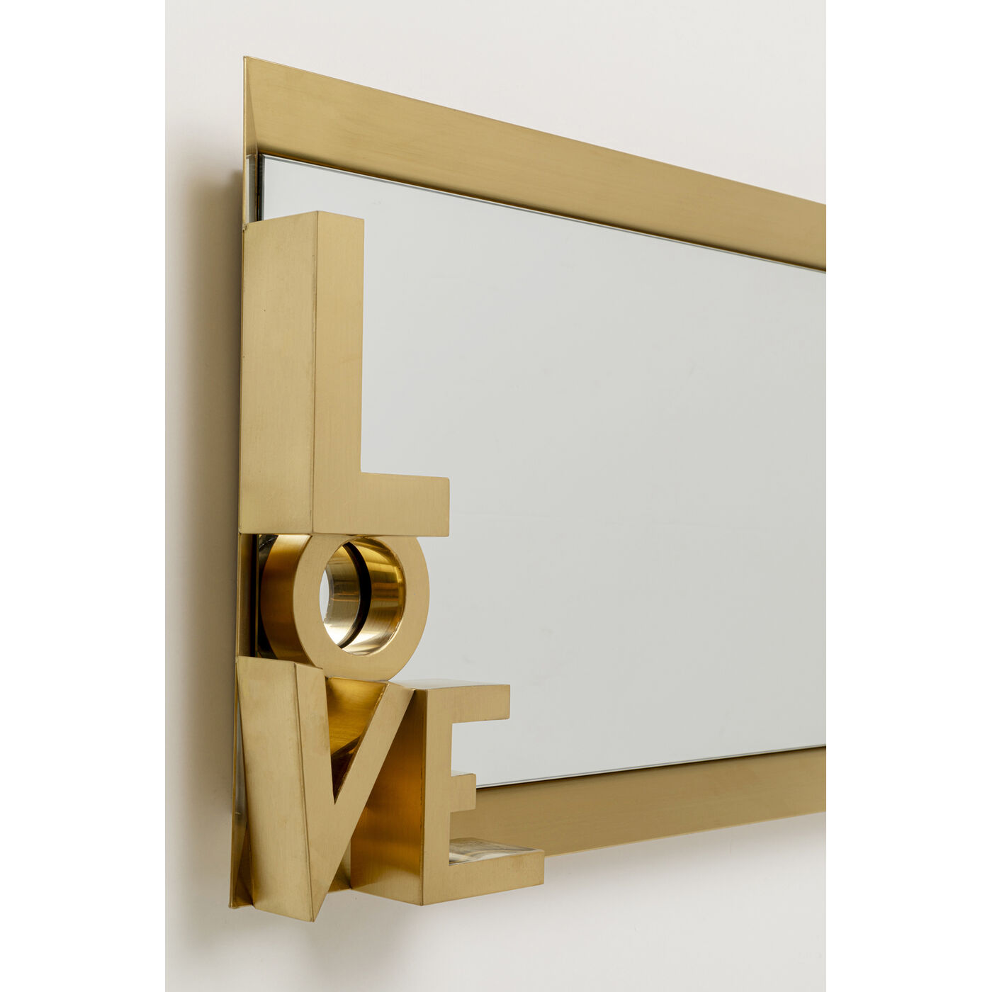 Зеркало настенное Love Letters 3D 110x40cm
