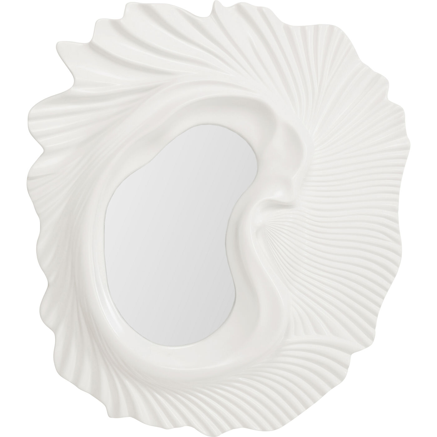 Зеркало настенное Orecchio White 162x146cm
