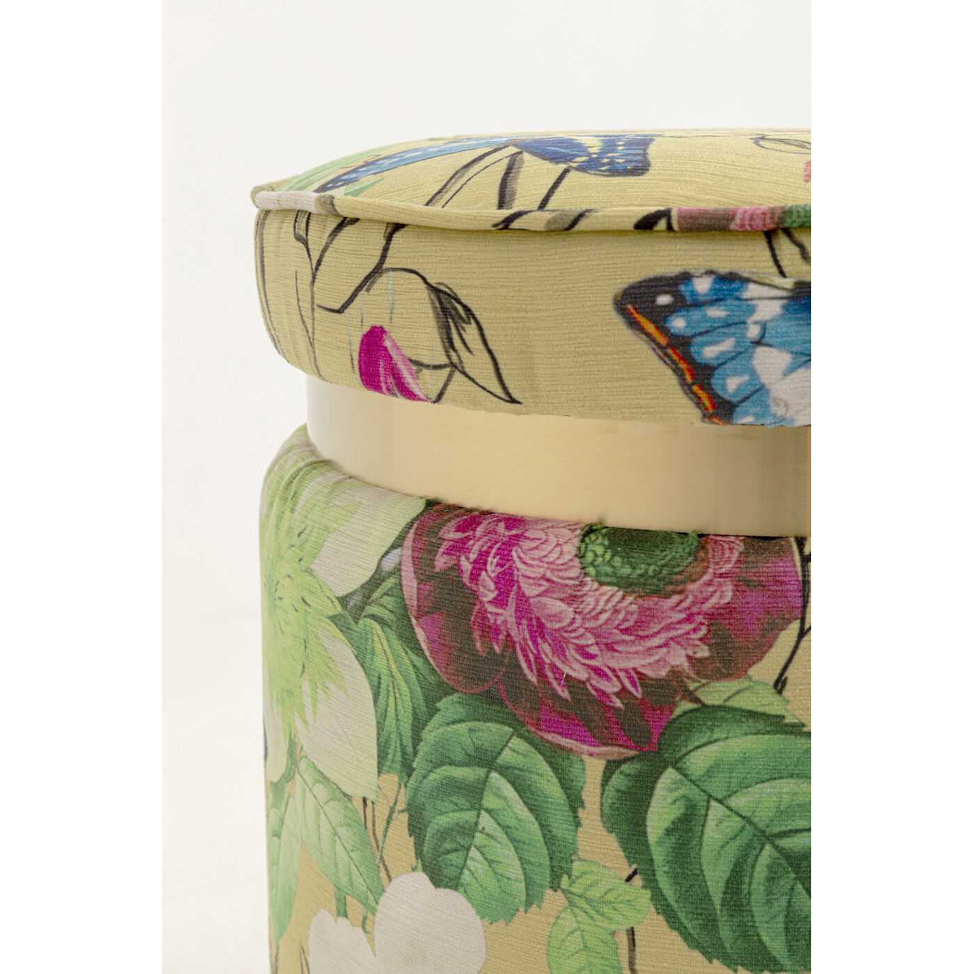 Пуф Flower Fever Yellow Ø39cm