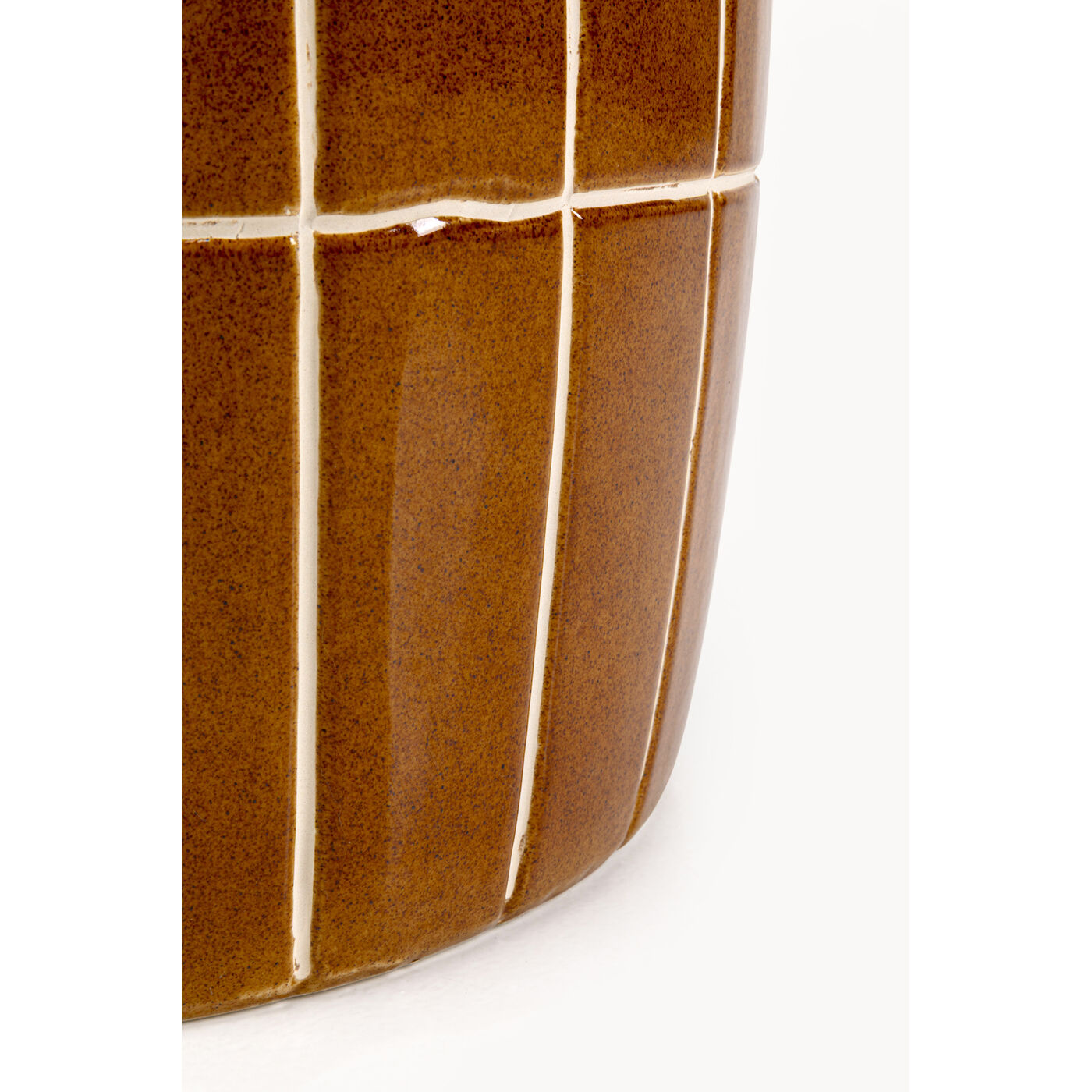Стол приставной Bliss Tile Braun Ø33cm