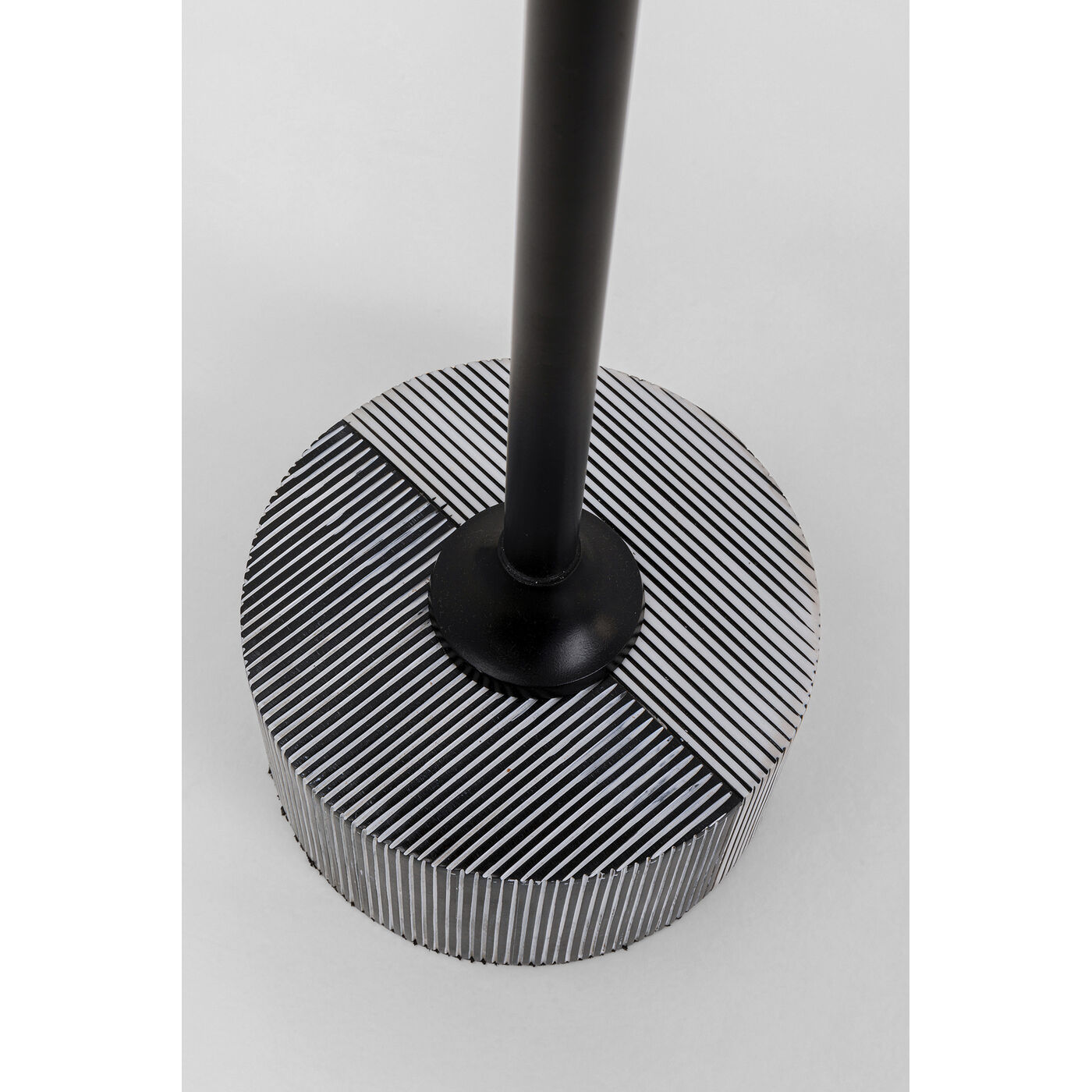 Стол приставной Domero Double Black Ø25cm