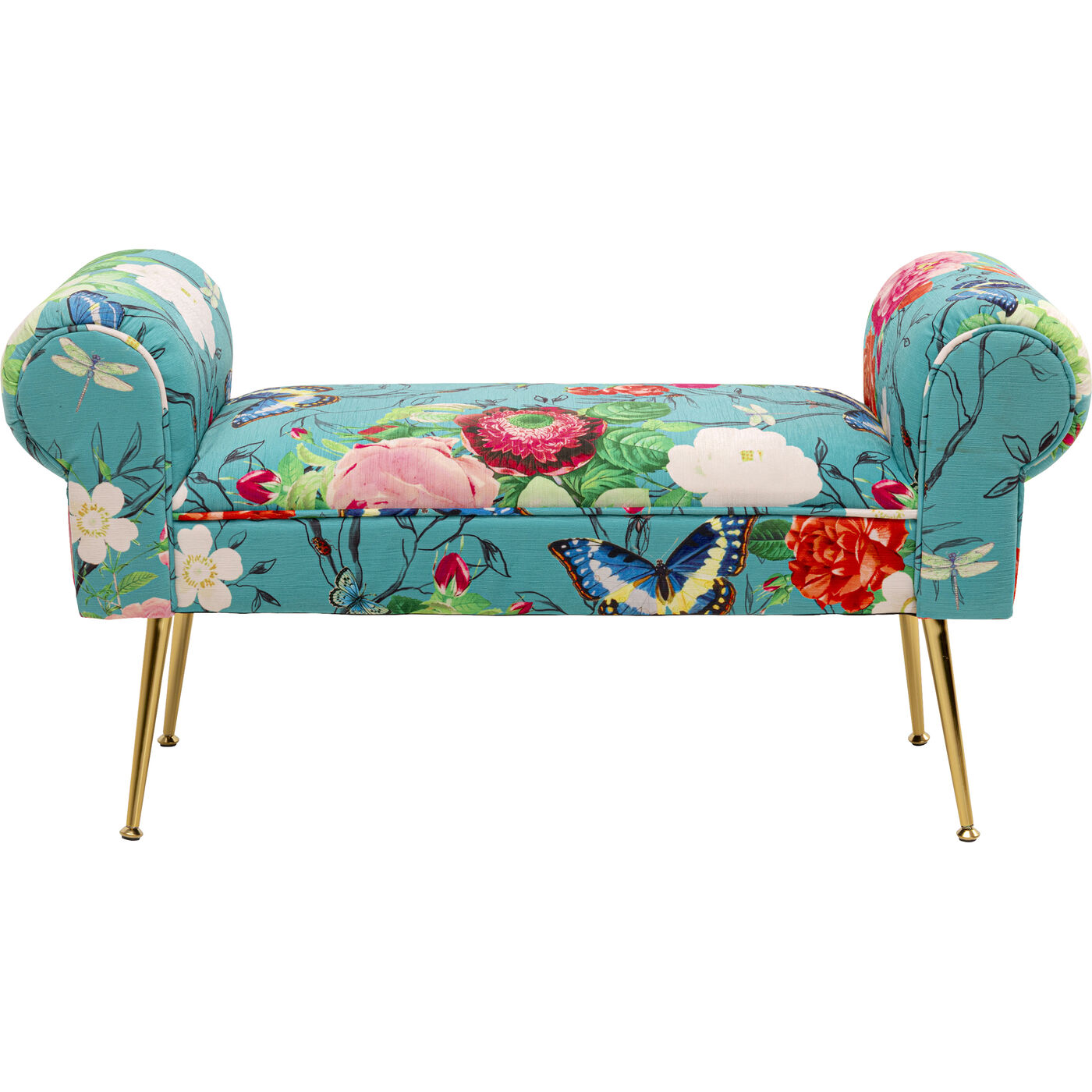 Скамья Wing Flower Fever Blau 100cm