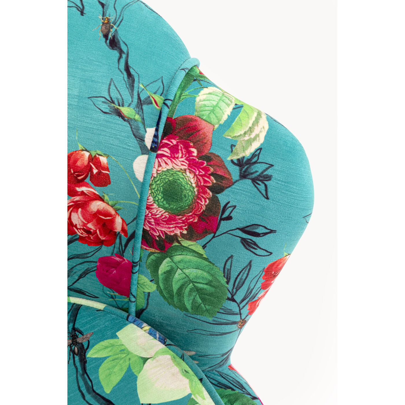 Кресло Water Lily Gold Flower Fever Blue