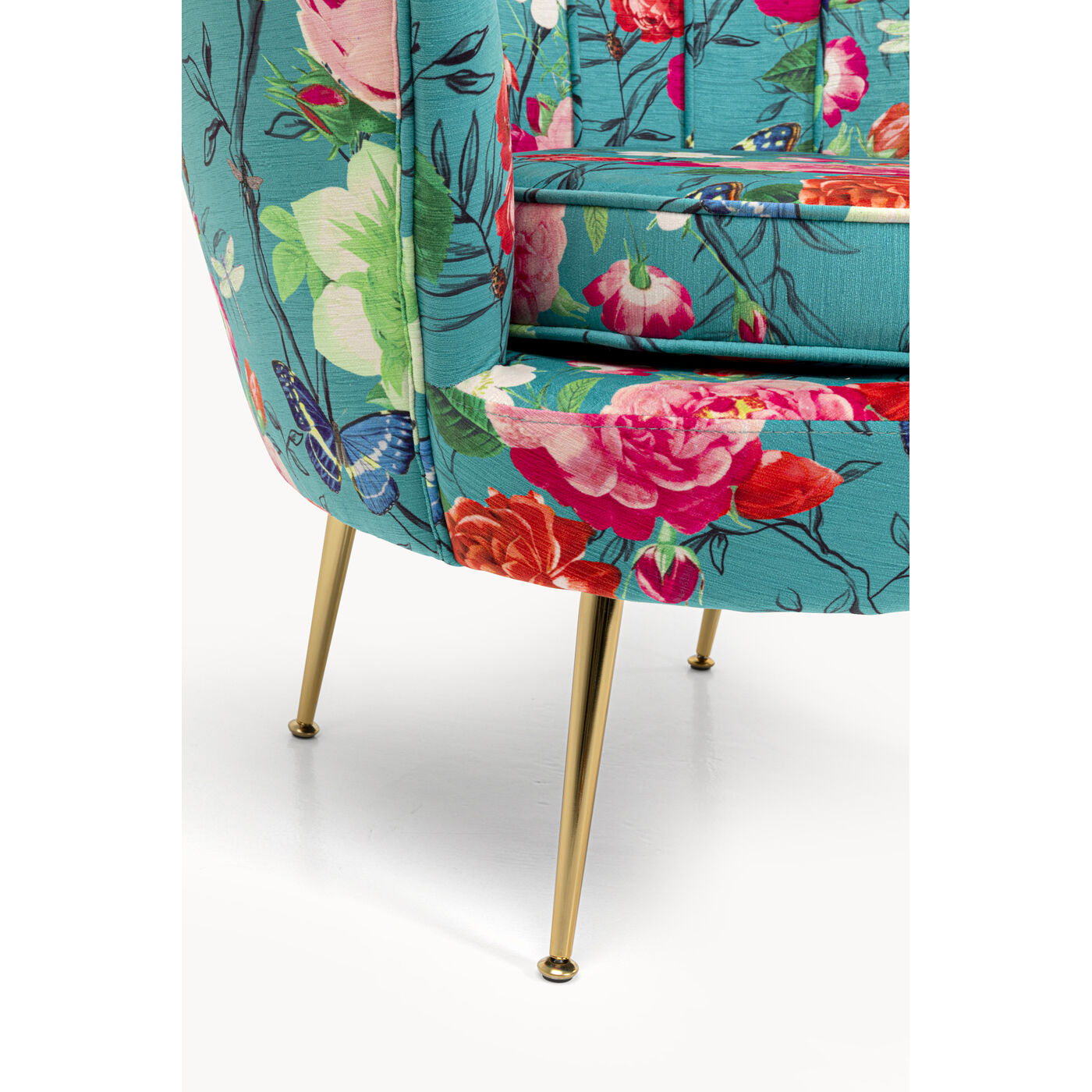 Кресло Water Lily Gold Flower Fever Blue
