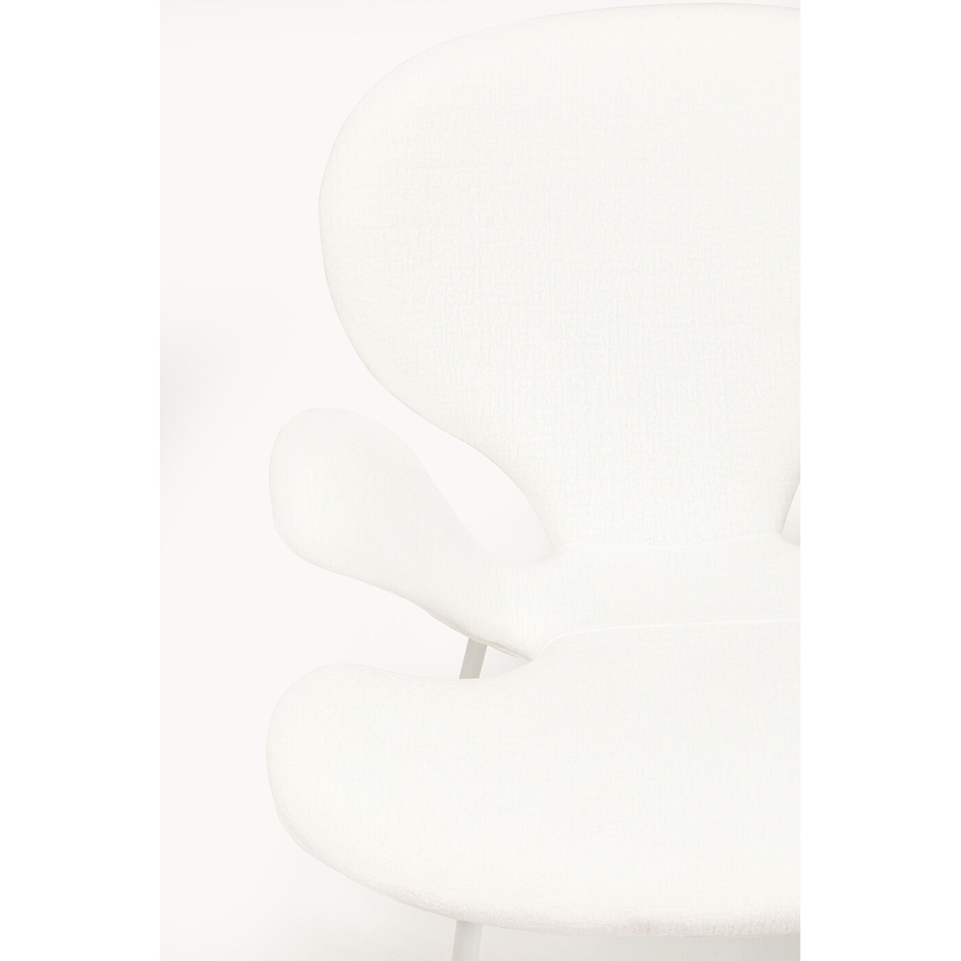 Стул с подлокотниками  KARE x Karim Rashid Soft Petal White Mono