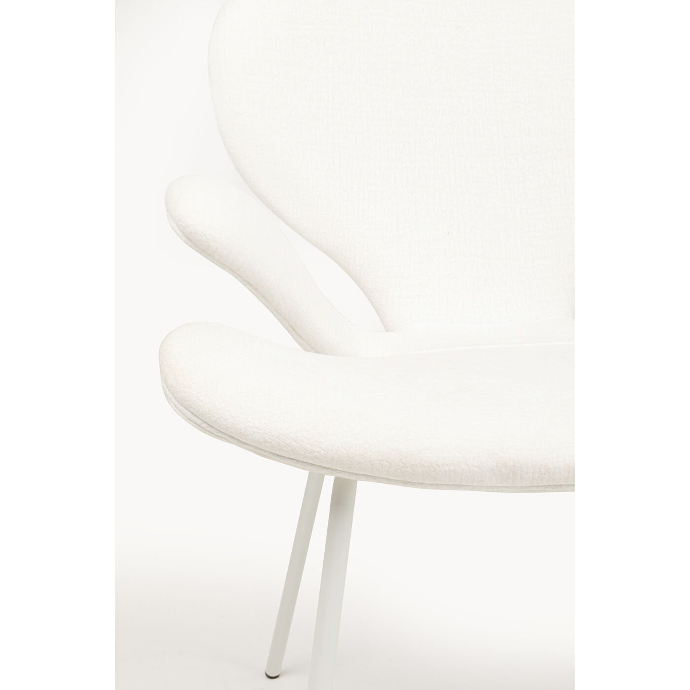 Стул с подлокотниками  KARE x Karim Rashid Soft Petal White Mono