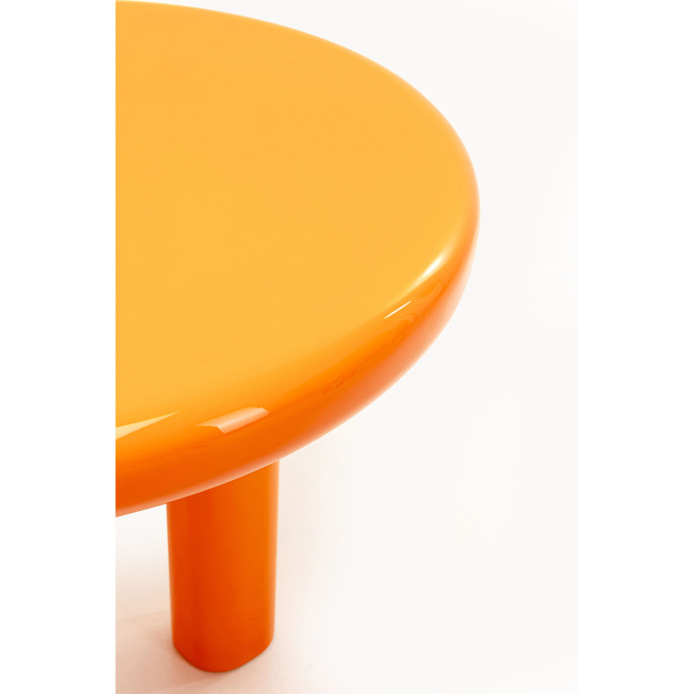 Стол приставной Eliano Orange Ø50cm