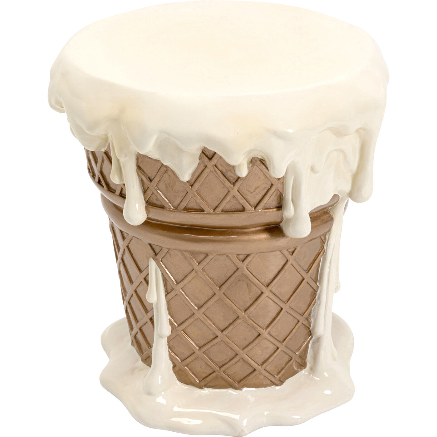 Пуф Ice Cream Vanilla Ø37cm