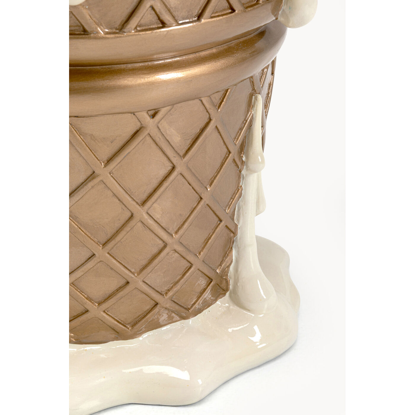 Пуф Ice Cream Vanilla Ø37cm