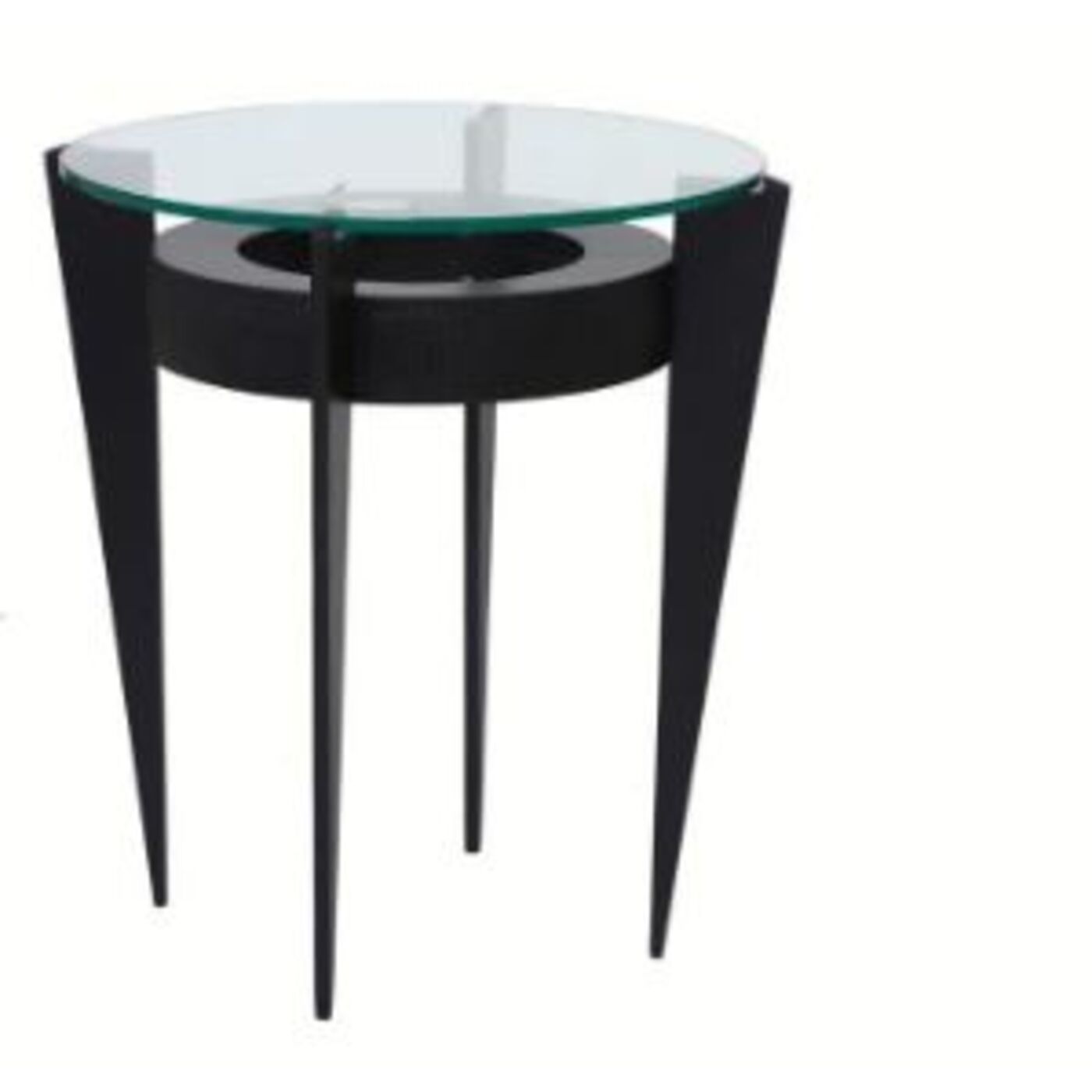 Стол приставной Nino Black Ø41cm
