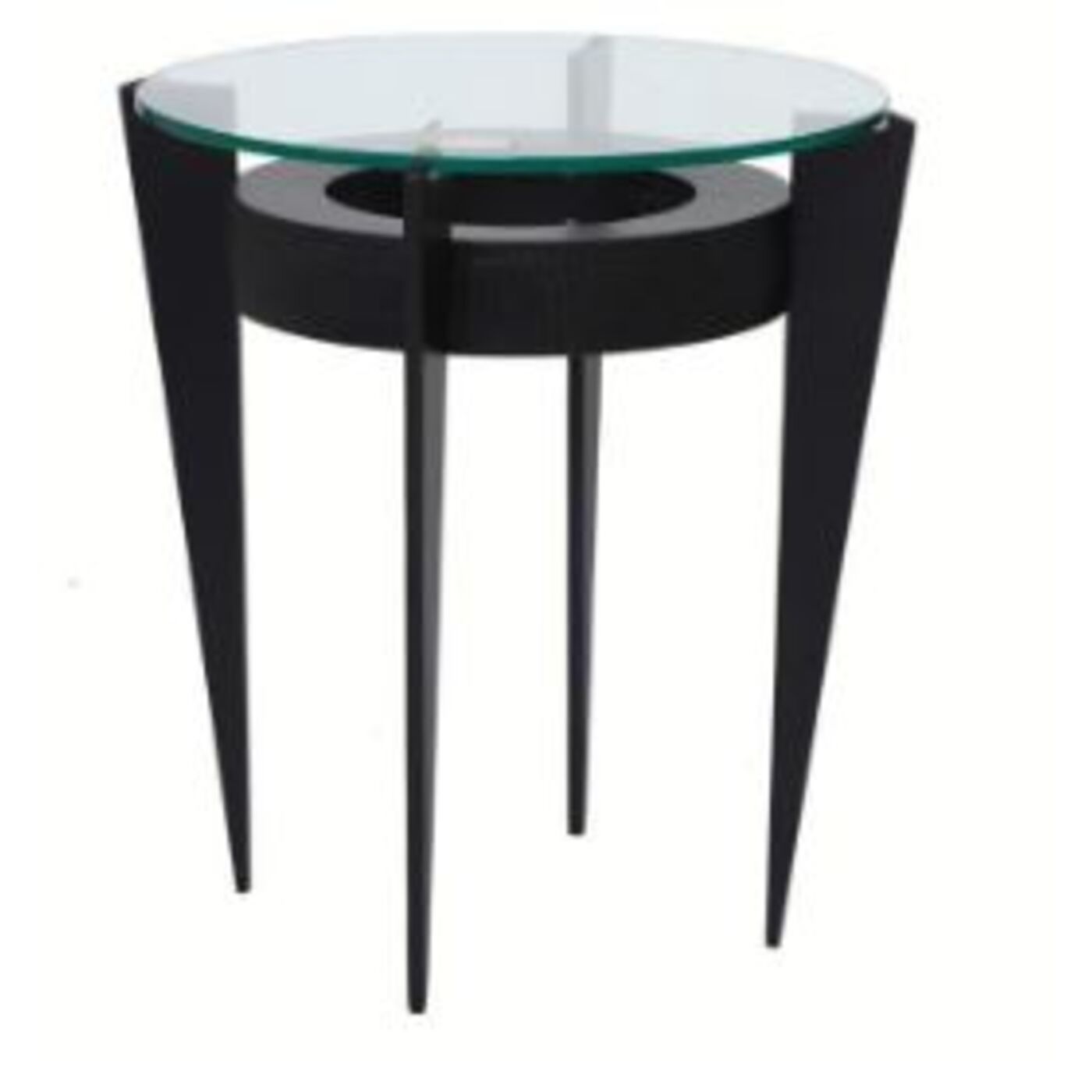 Стол приставной Nino Black Ø45cm