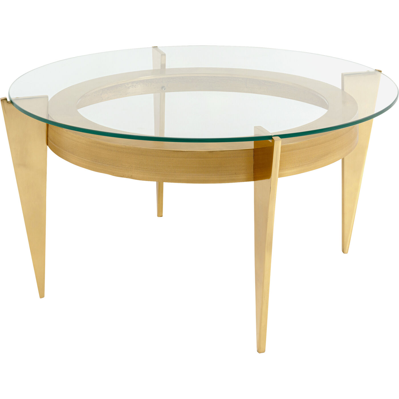 Стол приставной Nino Gold Ø77cm