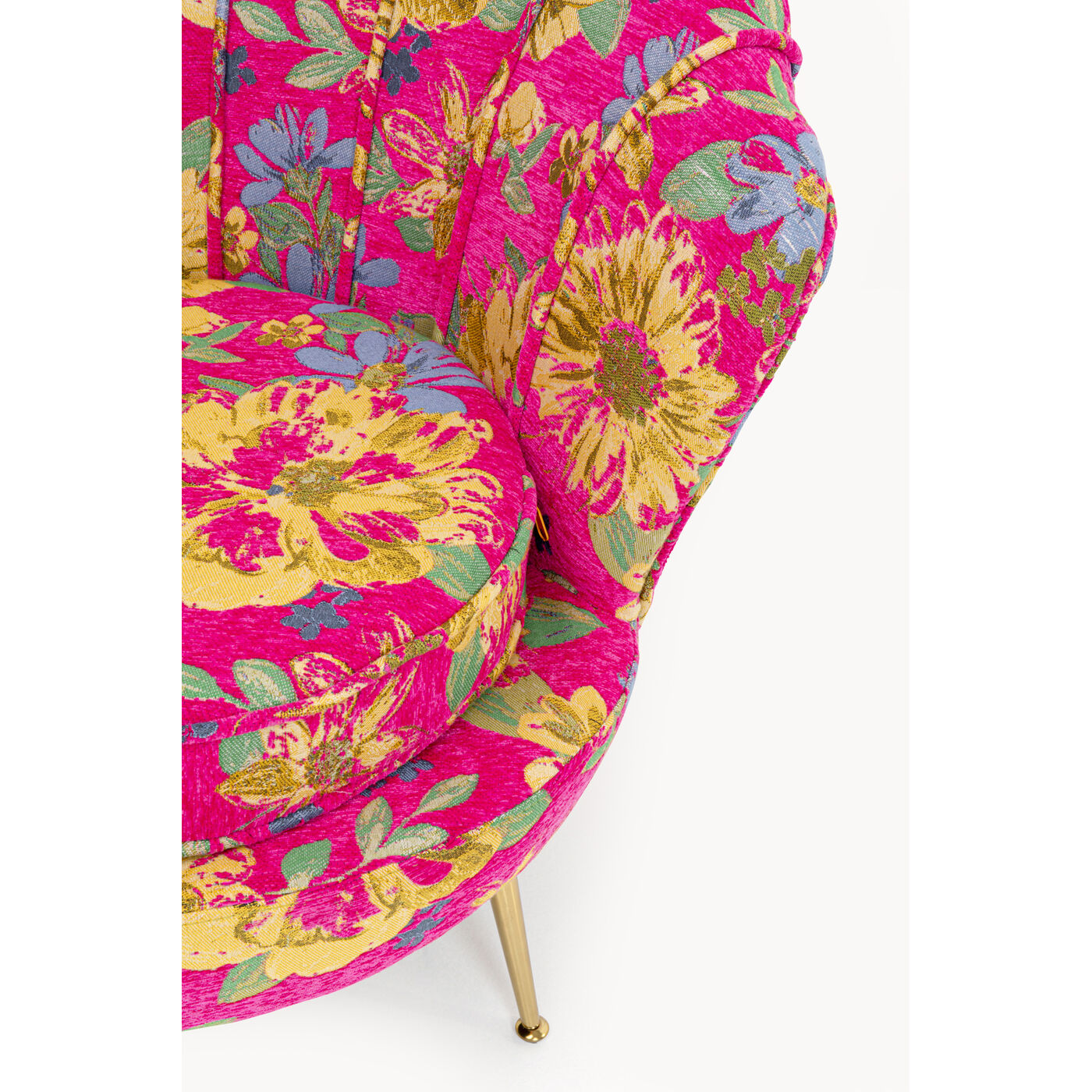 Кресло Water Lily Gold Flower Fever Pink
