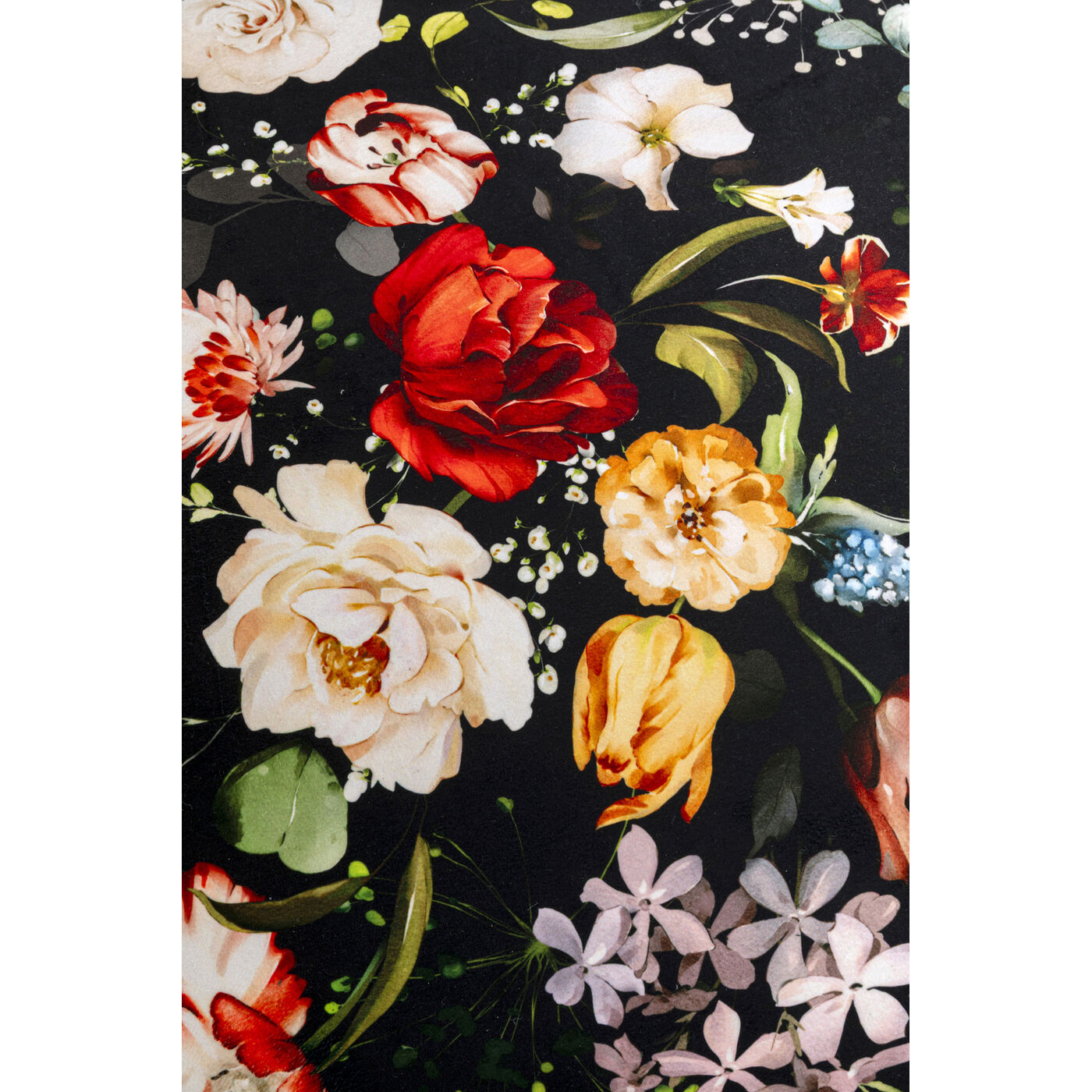 Диван Wonder Flowers Schwarz 250cm