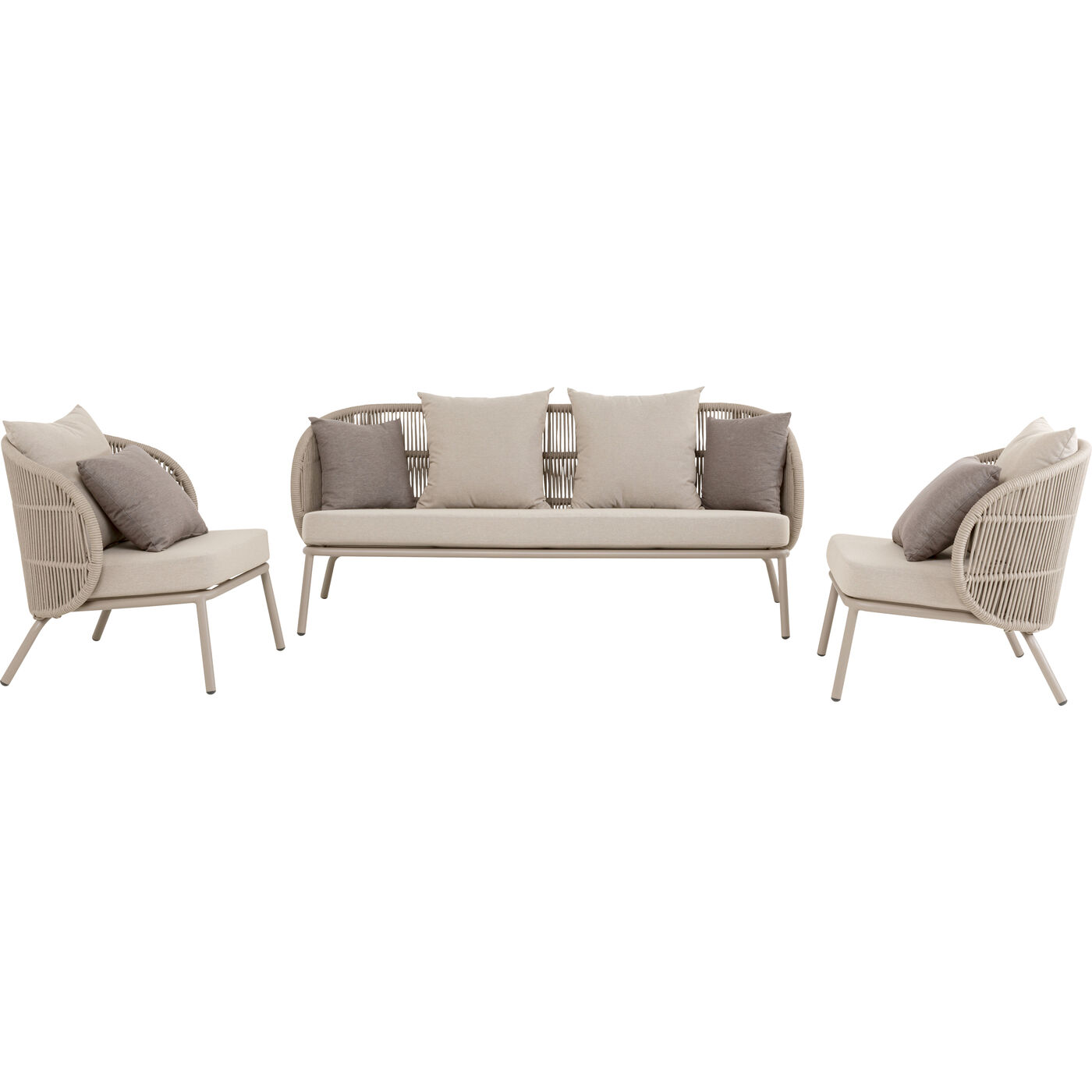 Комплект для улицы Sicily Taupe (4/part)