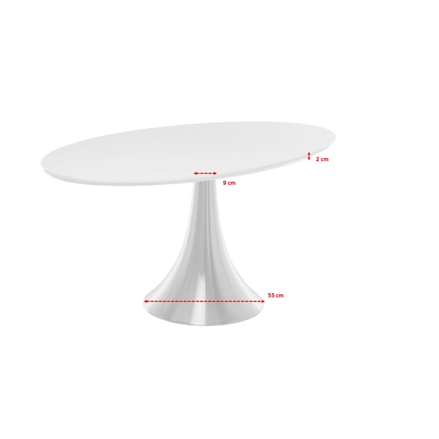 Стол Grande Possibilita White 180x100 см