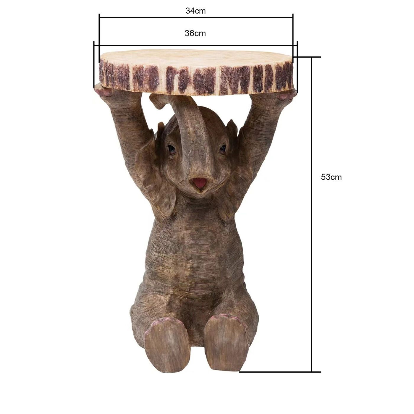 Стол приставной Animal Elefant Ø 35 см