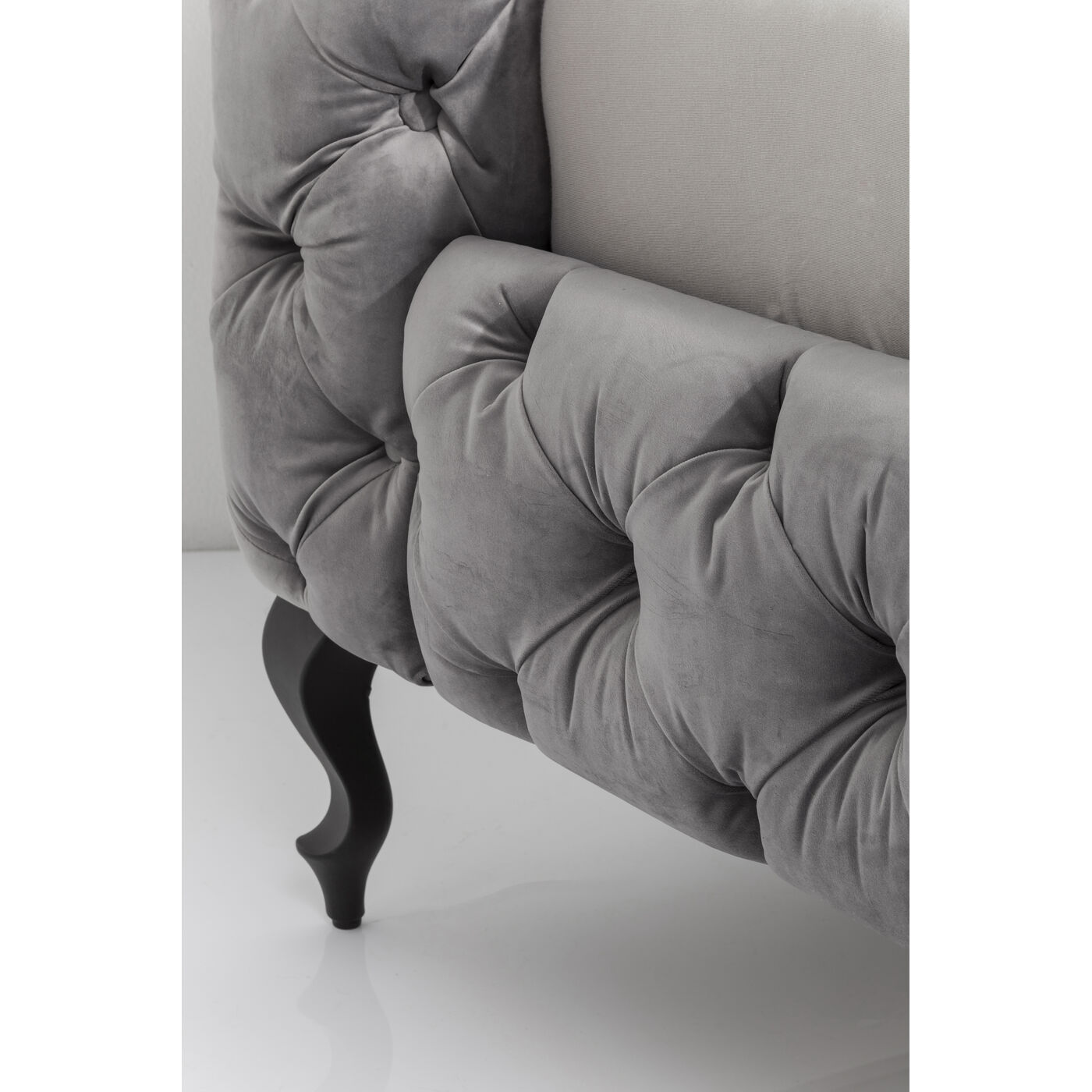 Каркас кровати Velvet Silver Grey 160x200 см