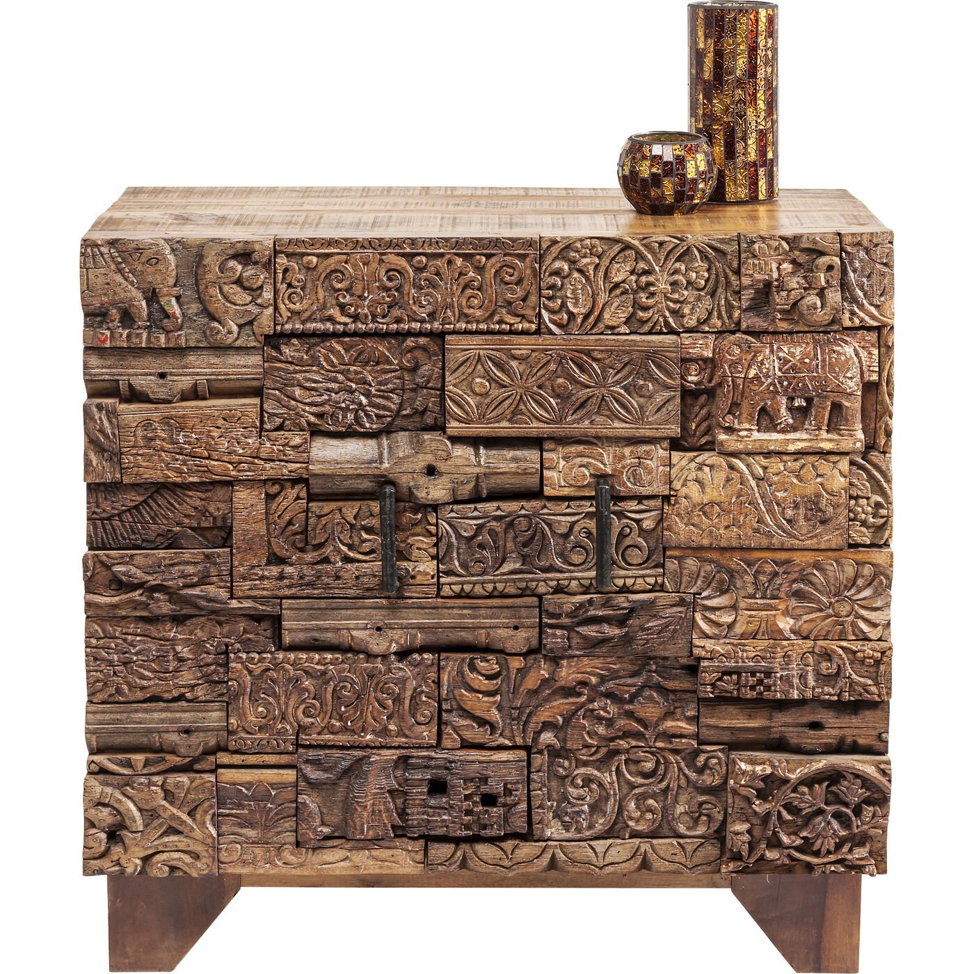 Комод 2-дверный Shanti Surprise Puzzle Nature